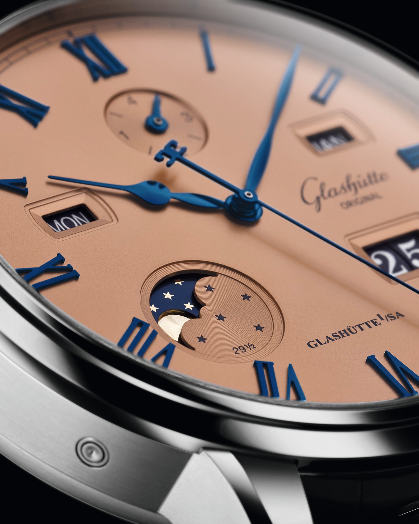 Glashütte Original Senator Excellence Perpetual Calendar Salmon