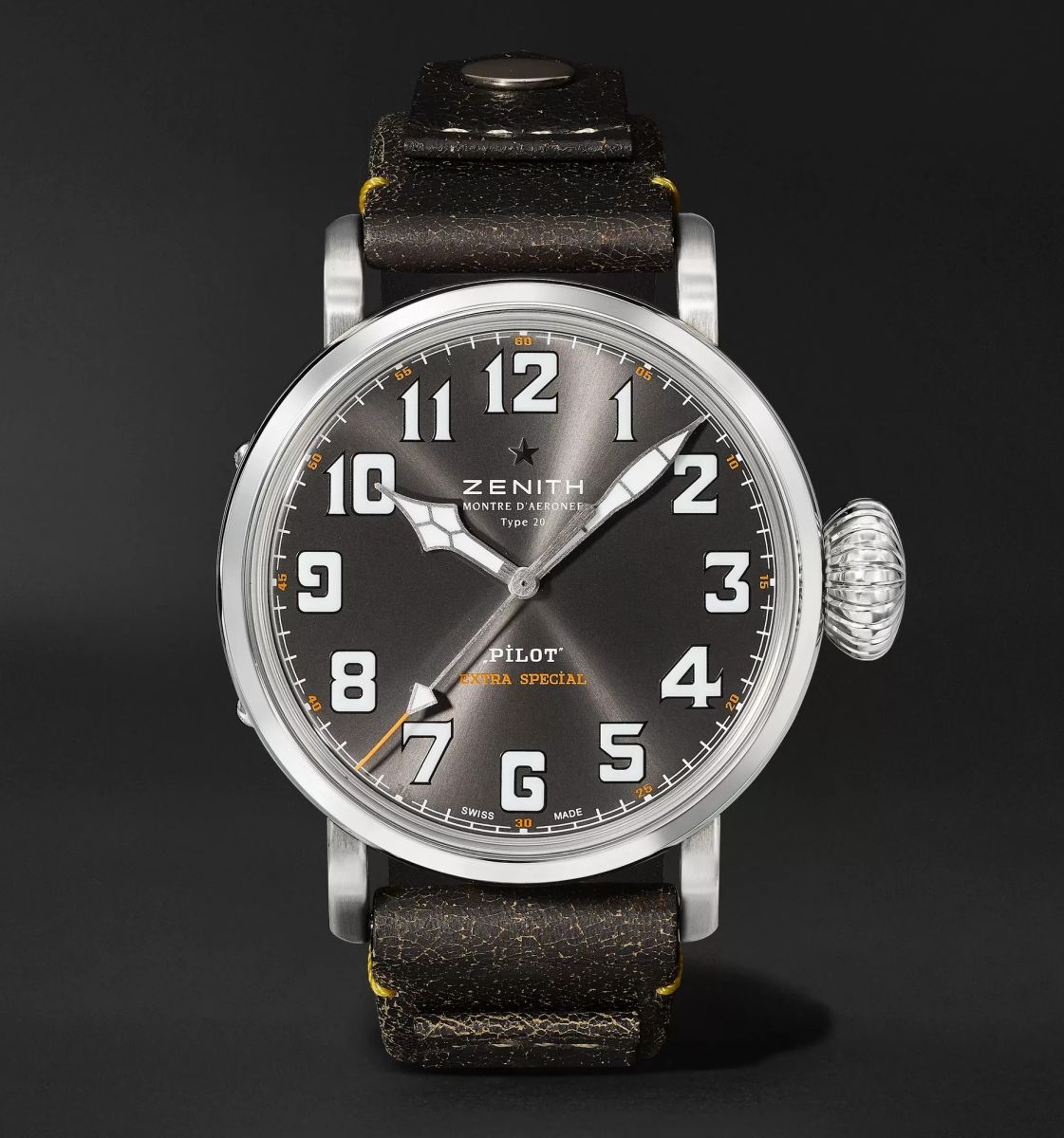 Zenith pilot type store 20 chronograph rescue