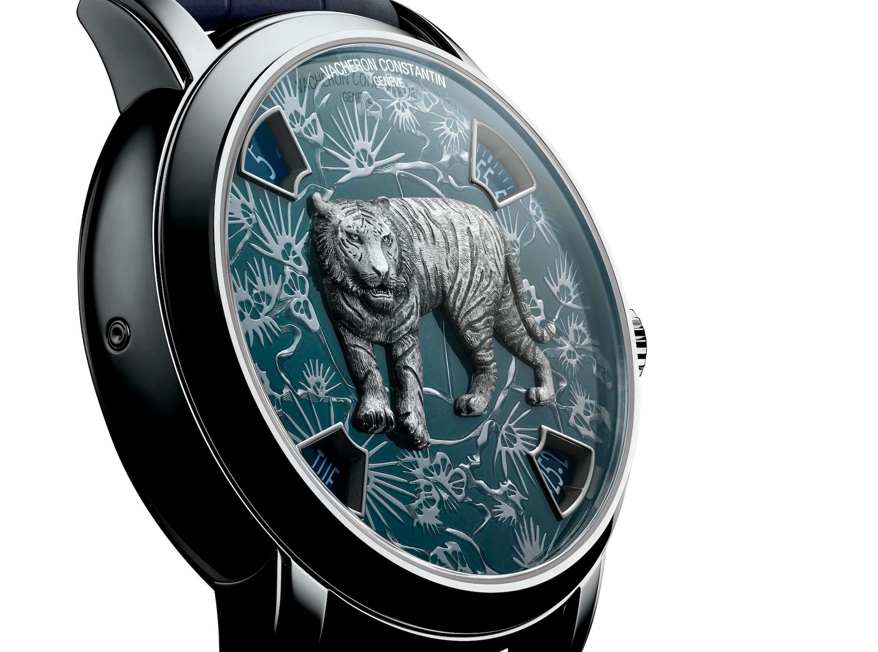 Vacheron Constantin Métiers d’Art The Legend Of The Chinese Zodiac Year Of The Tiger Blue side