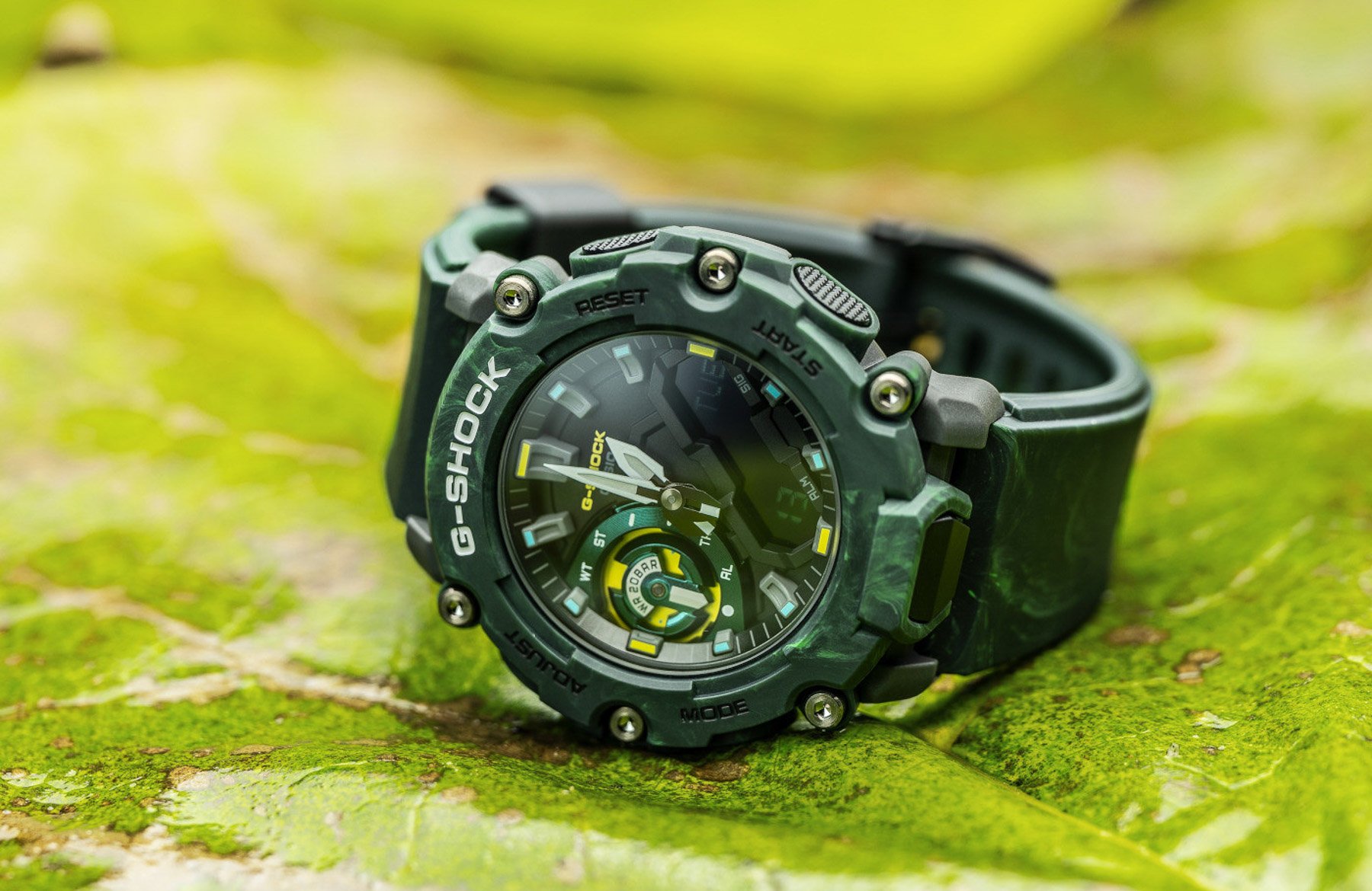 G-Shock GA2100 Mystic Forest Limited Edition Green