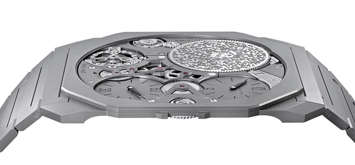 The 2022 Bvlgari Octo Finissimo Ultra is the world’s thinnest mechanical watch