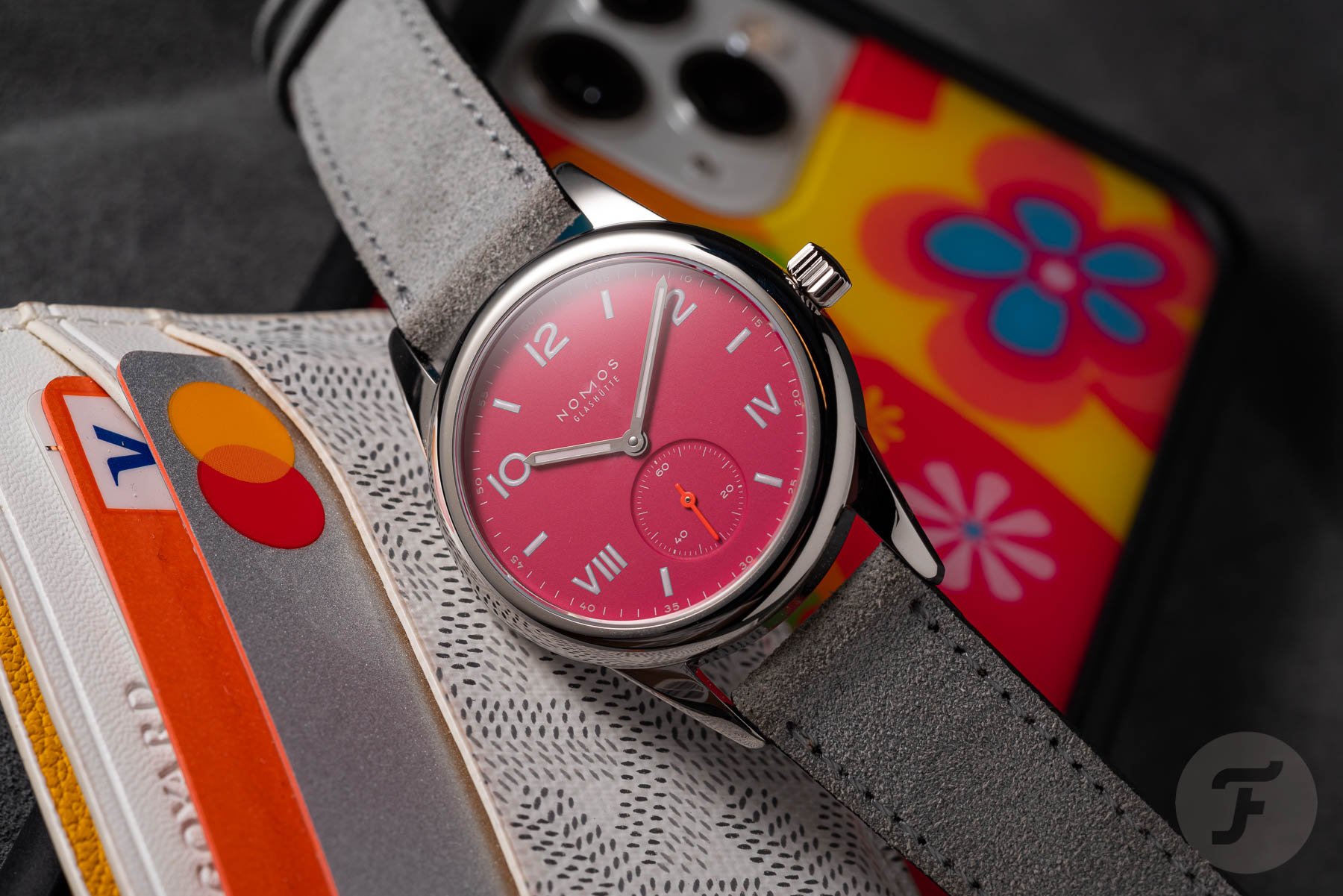 Club Campus deep pink — NOMOS Glashütte