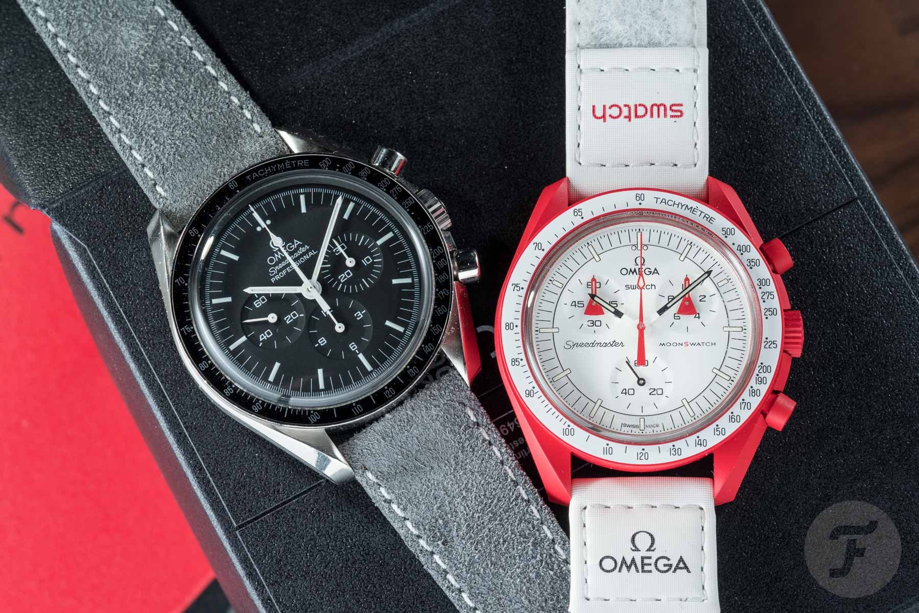 Omega X Swatch Bioceramic MoonSwatch Speedmaster Watches