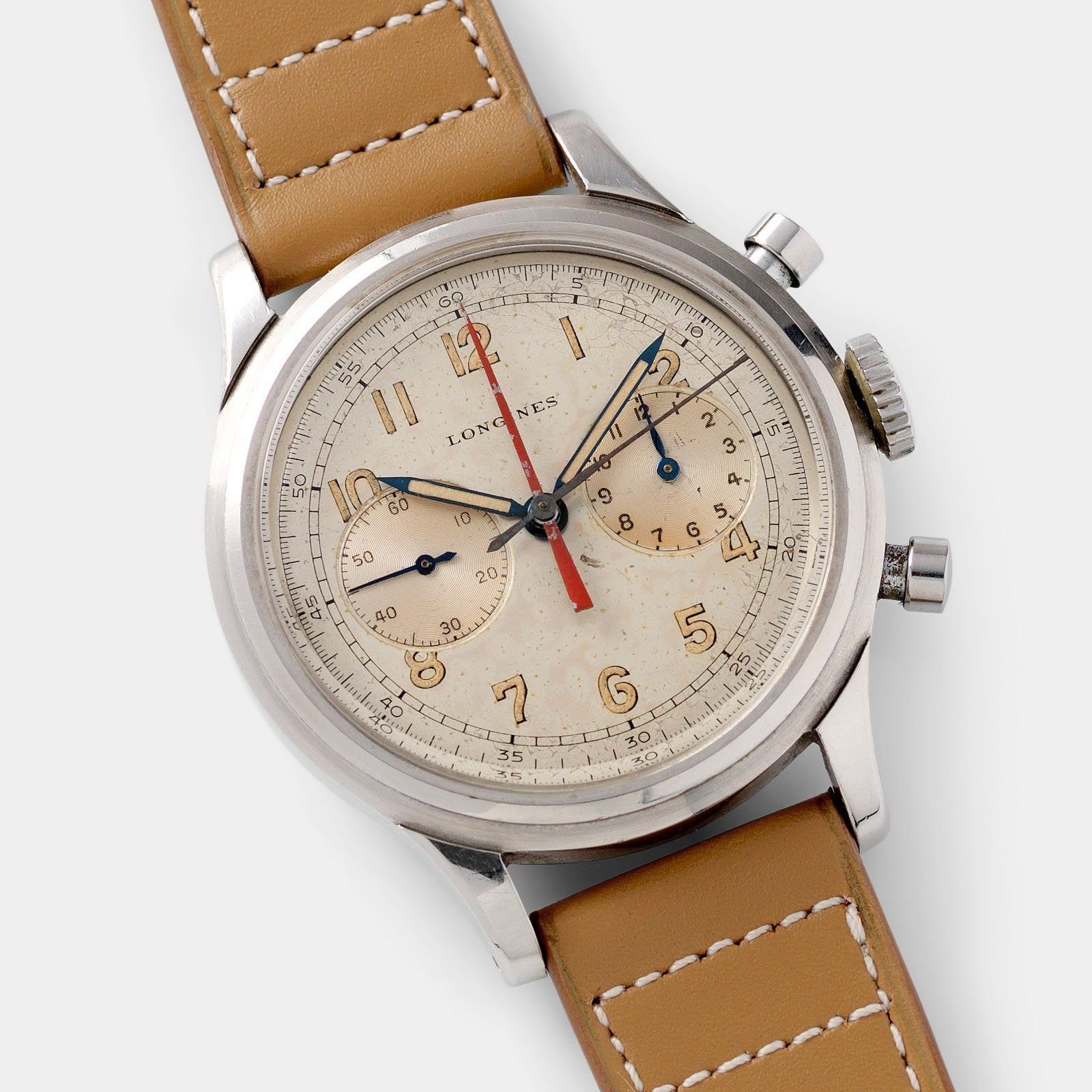Longines hotsell record vintage
