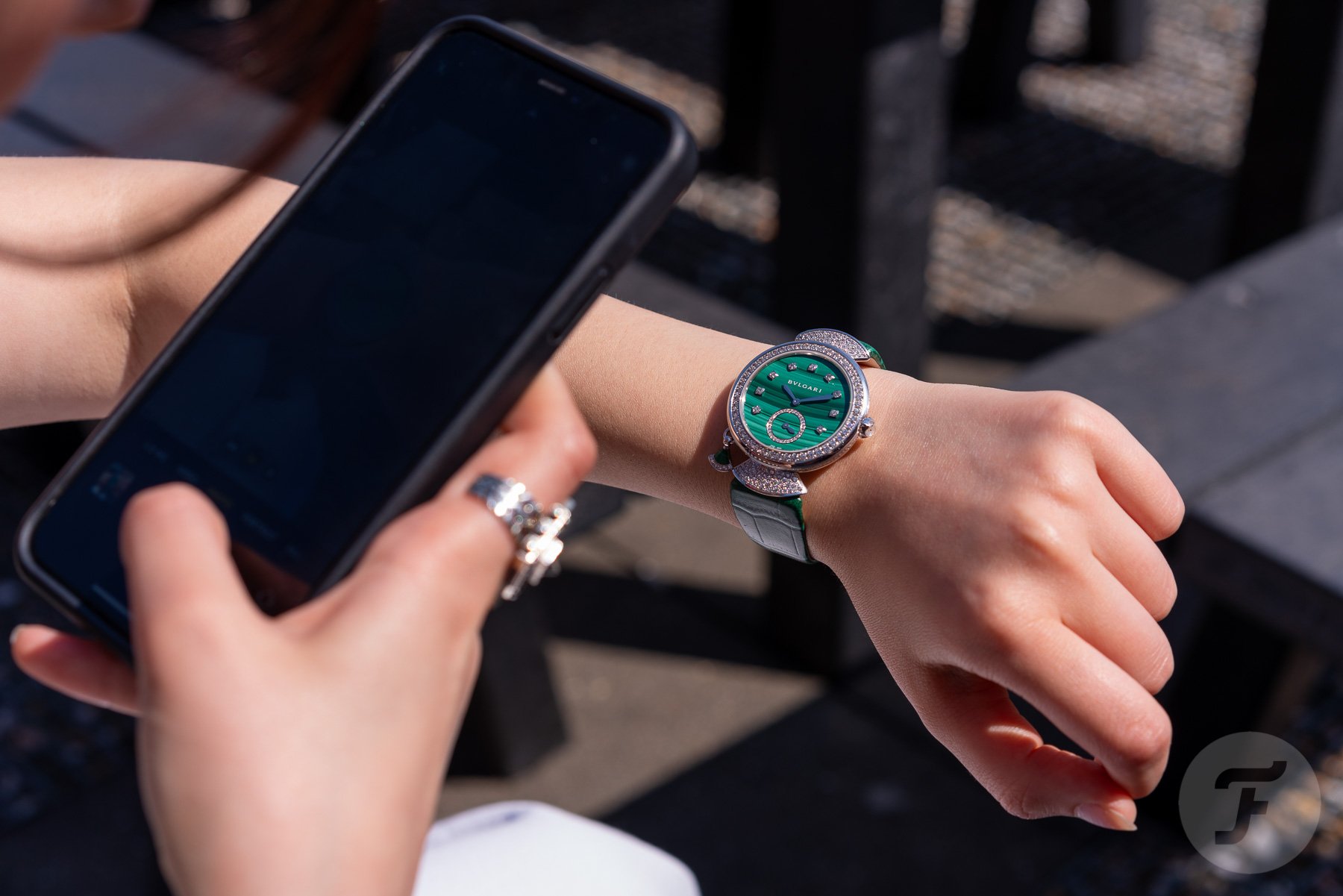 Bvlgari Divas’ Dream Finissima Minute Repeater Green Malachite Watch