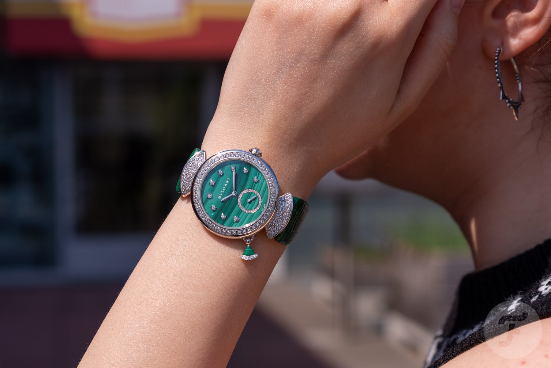 Bvlgari Divas’ Dream Finissima Minute Repeater Green Malachite Watch