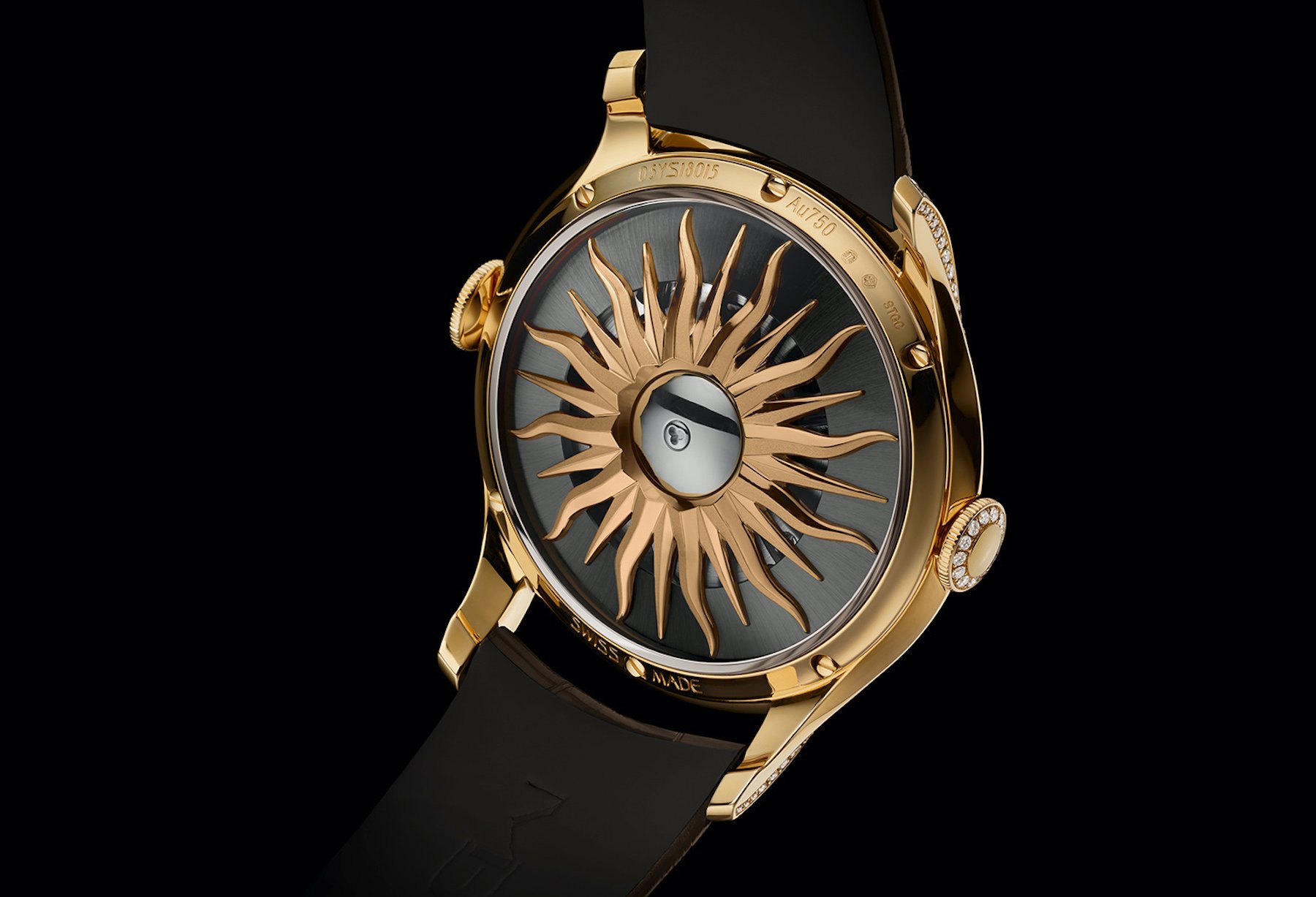 MB&F LM FlyingT Tiger Eye Tourbillon Watch