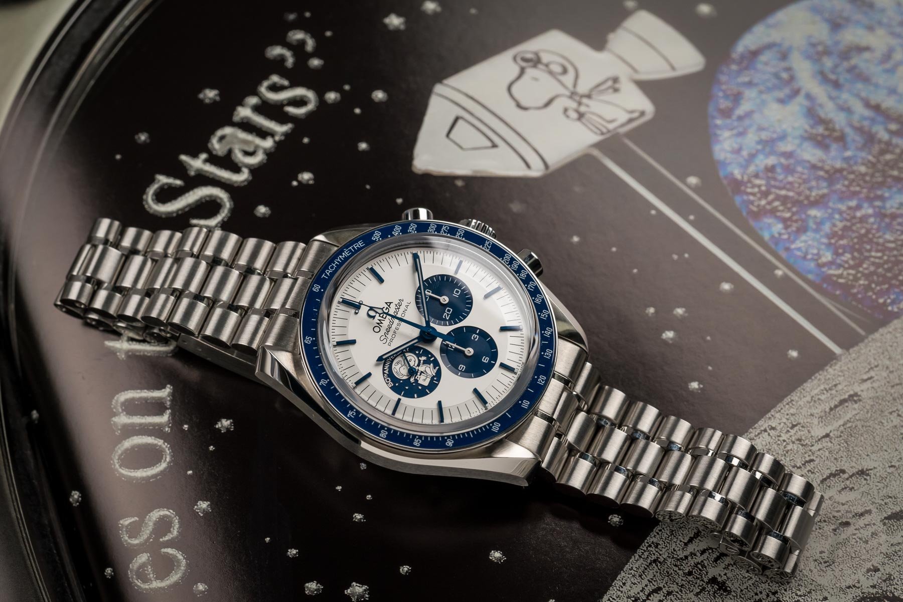 In The Metal: All Three OMEGA Snoopy Speedmaster Watches