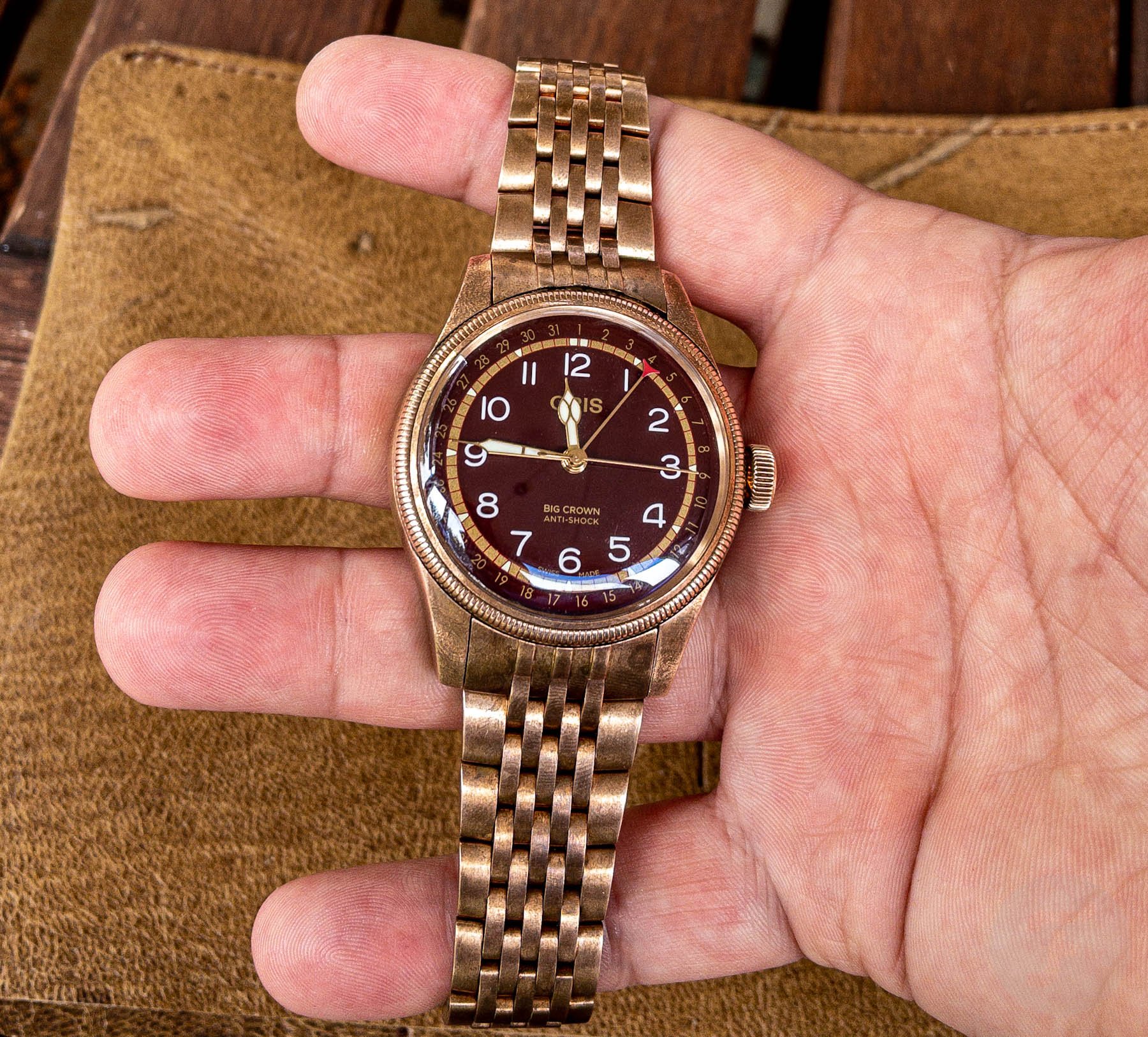 Fratello × Oris Big Crown Bronze Pointer Date