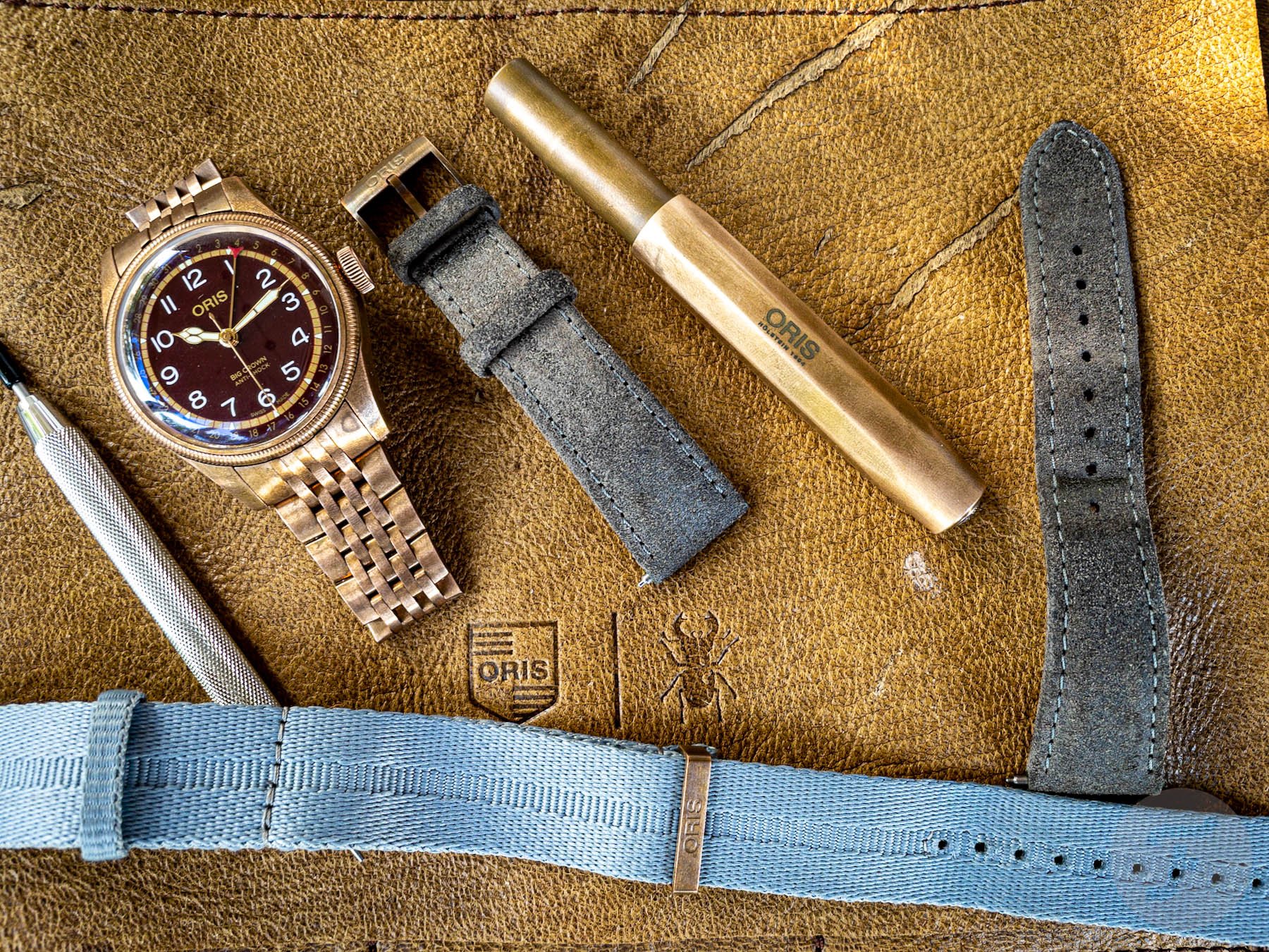 Fratello × Oris Big Crown Bronze Pointer Date
