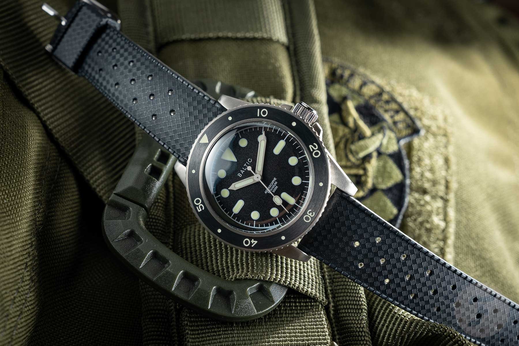 Tropic Strap Black - Baltic Watches