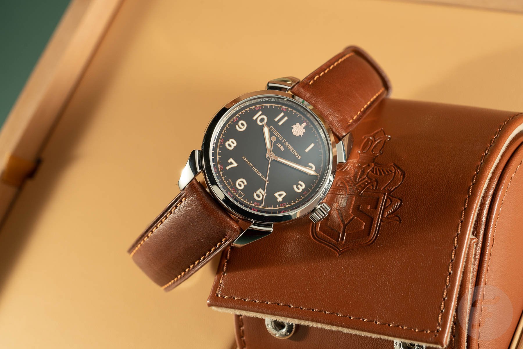 Cuervo y Sobrinos Historiador Hemingway Limited Edition Watch