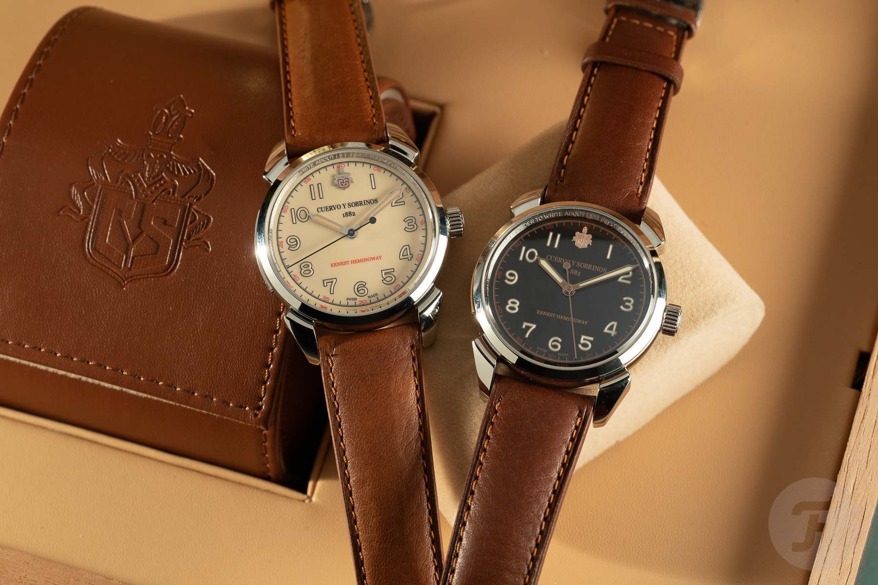 Cuervo y Sobrinos Historiador Hemingway Limited Edition Watch