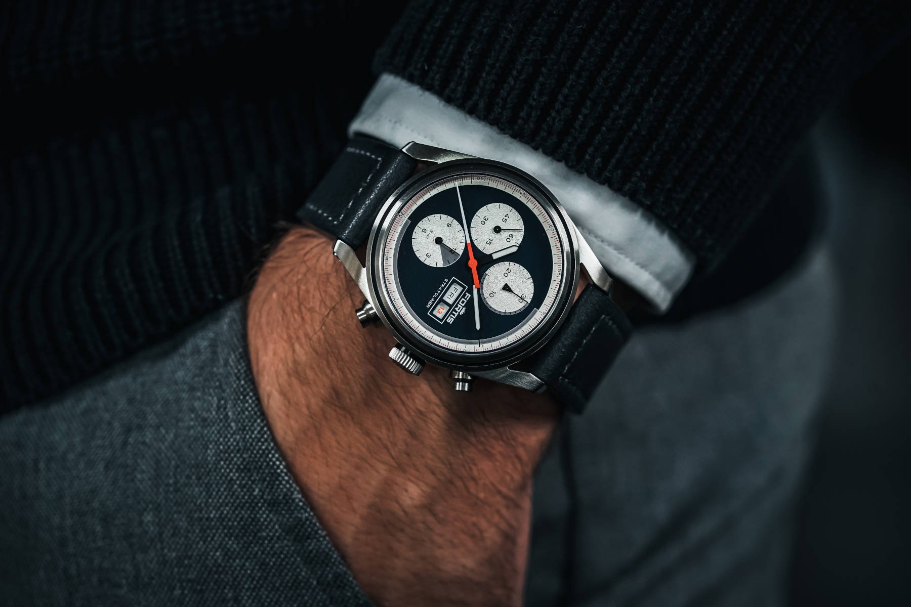 Fortis Stratoliner Blue Japan