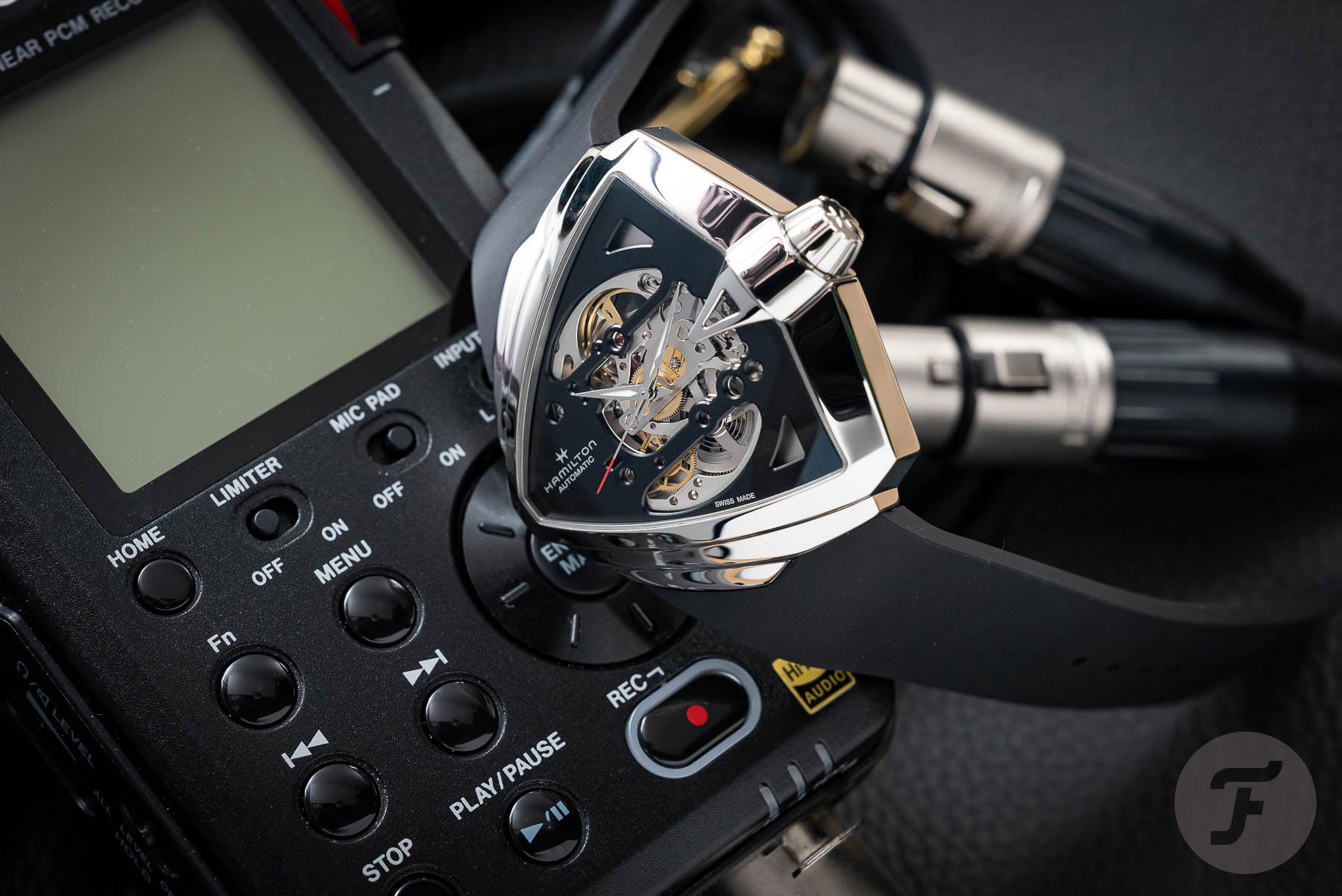 Hamilton Ventura XXL Skeleton Watch H24625330