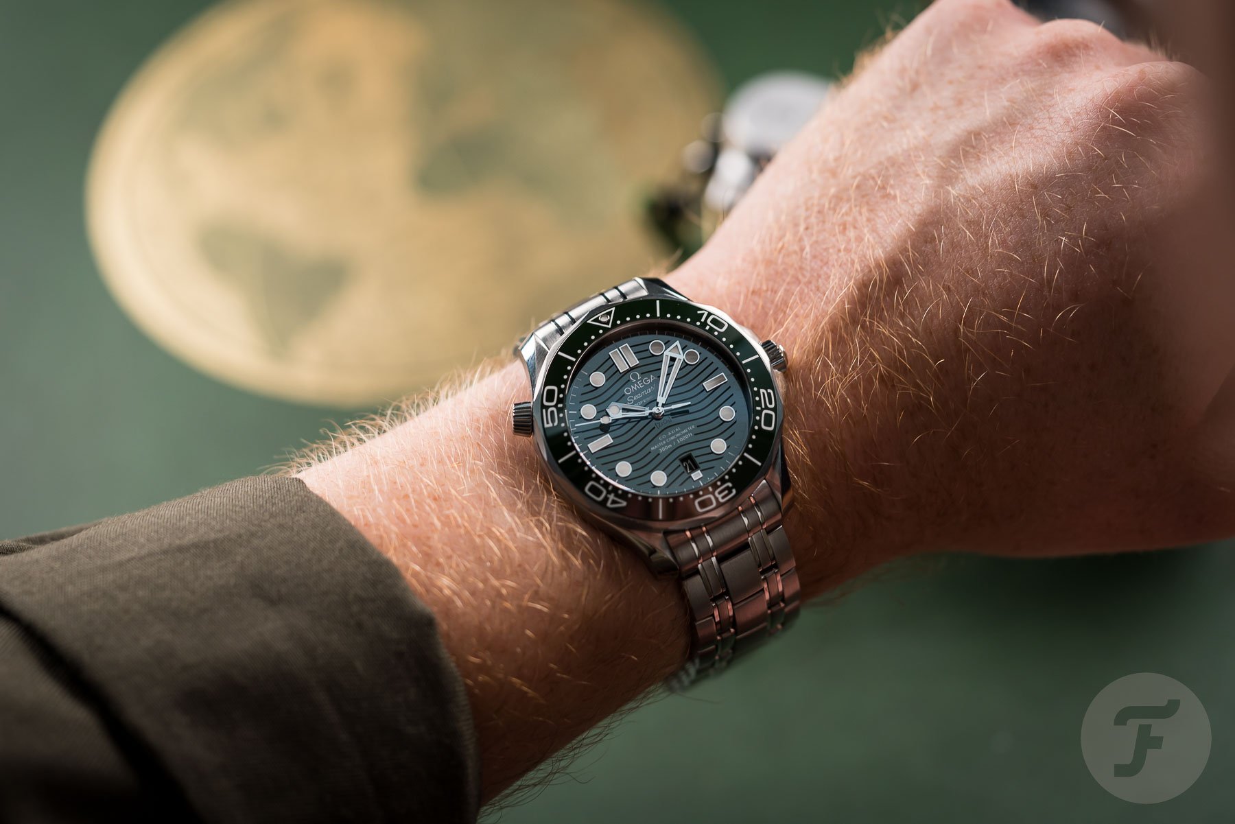 Green Omega Seamaster Diver 300m Professional Video Review