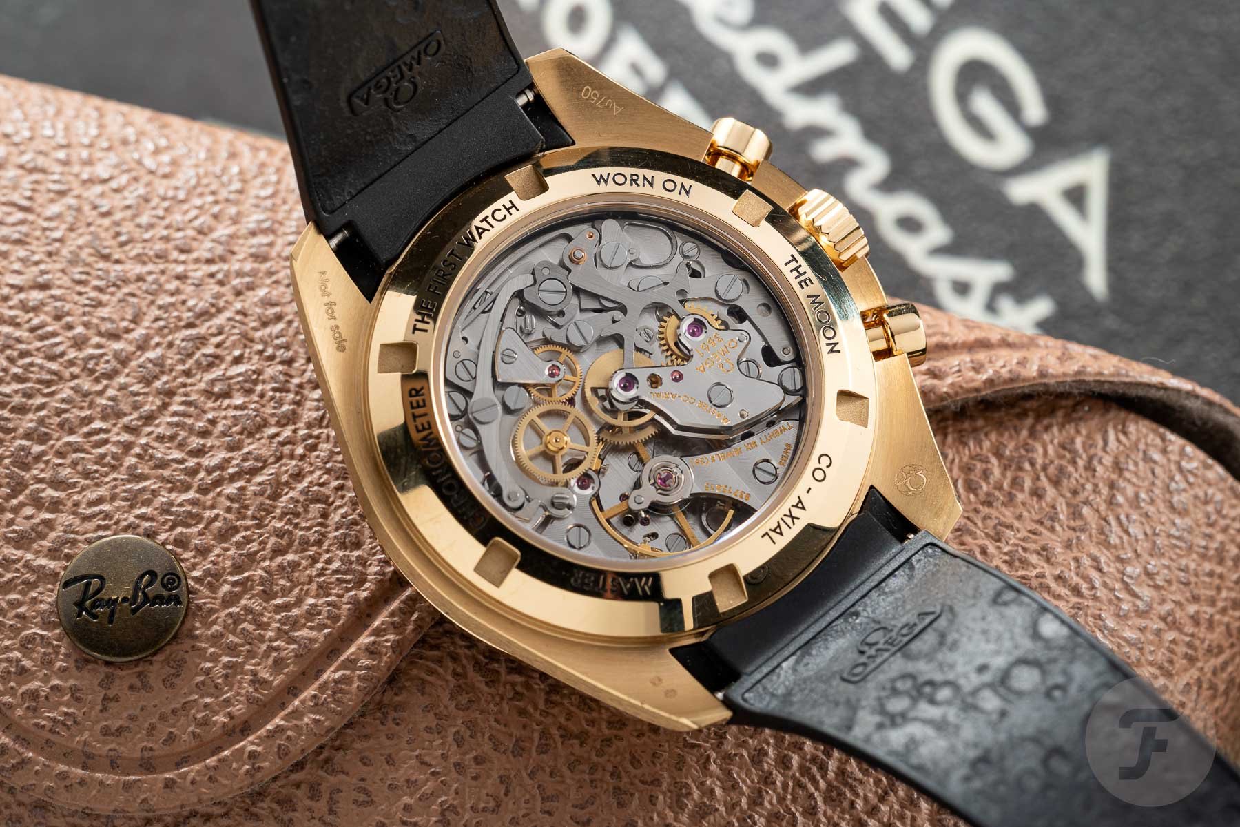 Chrono Chime Speedmaster Sedna™ gold Chronograph Watch 522.50