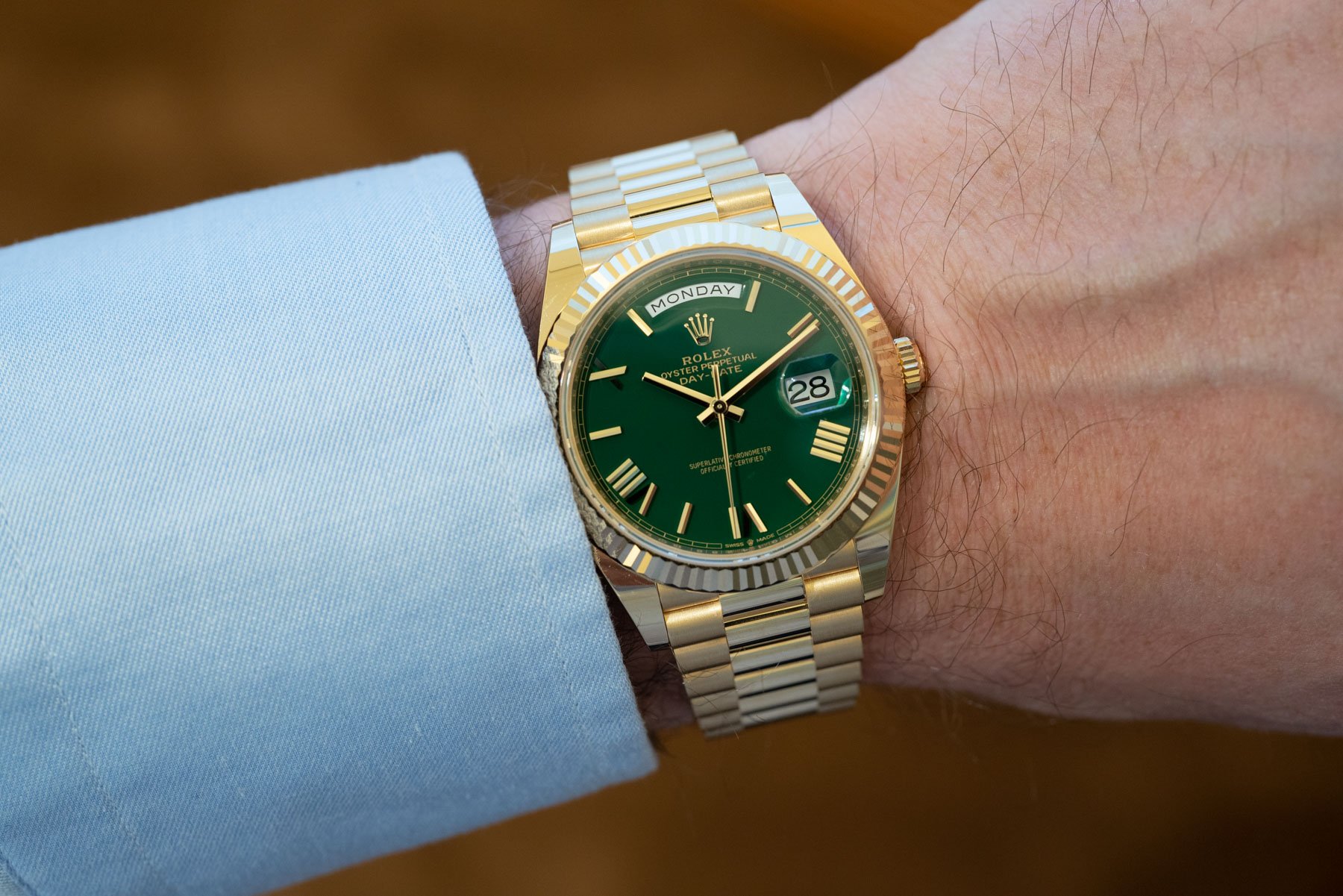 First AP Royal Oak for small wrist, 34mm vs 37mm opinion? - Rolex Forums -  Rolex Watch Forum