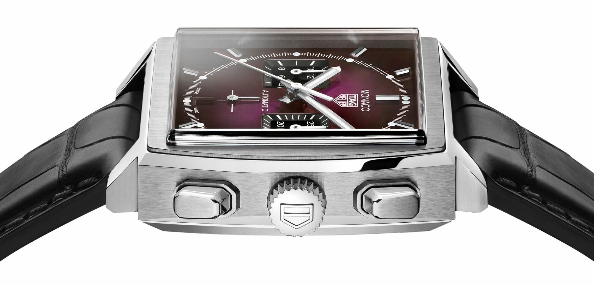 TAG Heuer Monaco Purple Dial Limited Edition Chronograph Watch