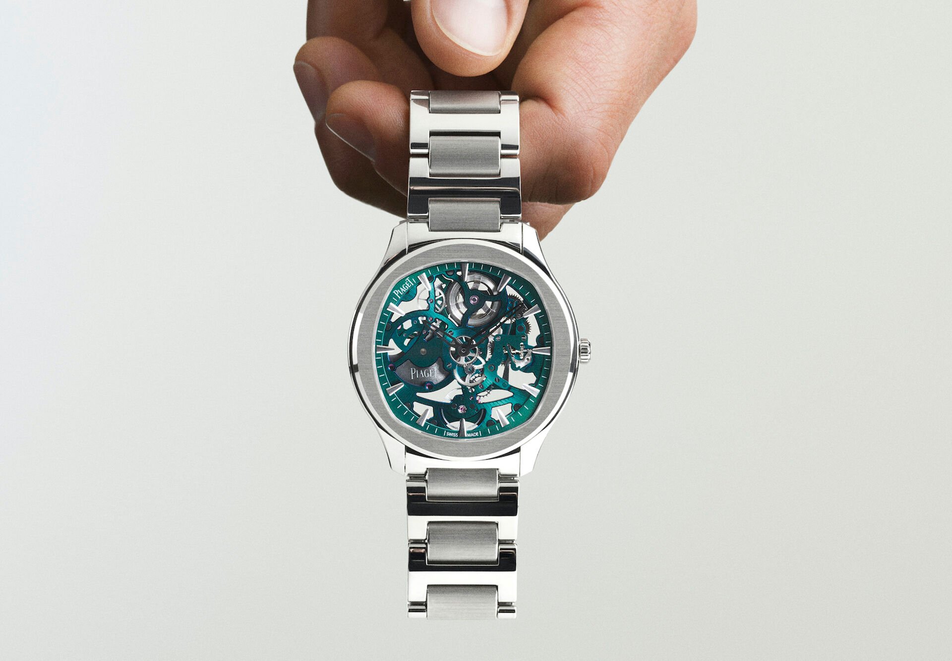 Piaget Polo Skeleton Green Watch