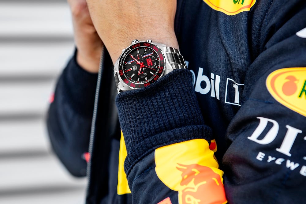 F Hey TAG Heuer F1 Champion Max Verstappen deserves a new watch