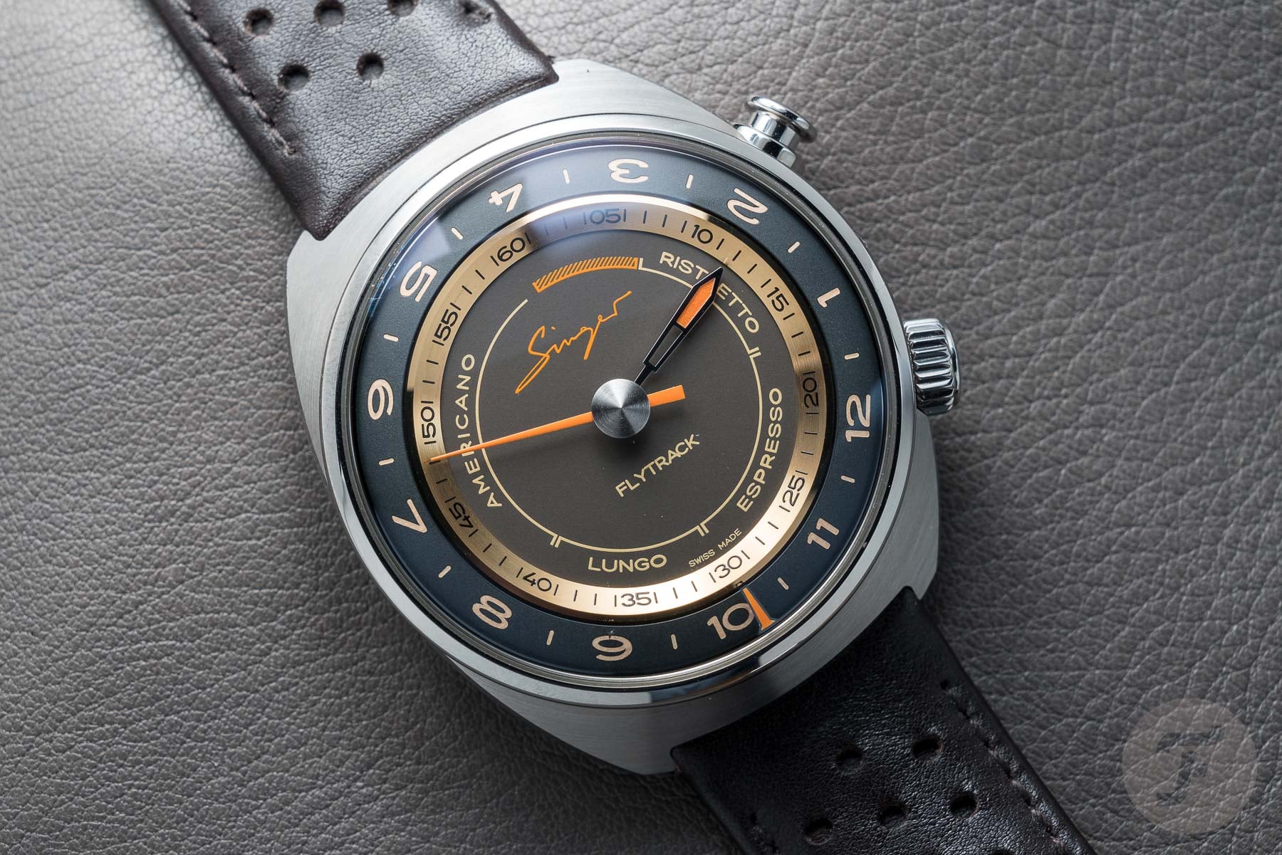 【F】 Singer Flytrack Barista — A Coffee Lover's Dream Watch