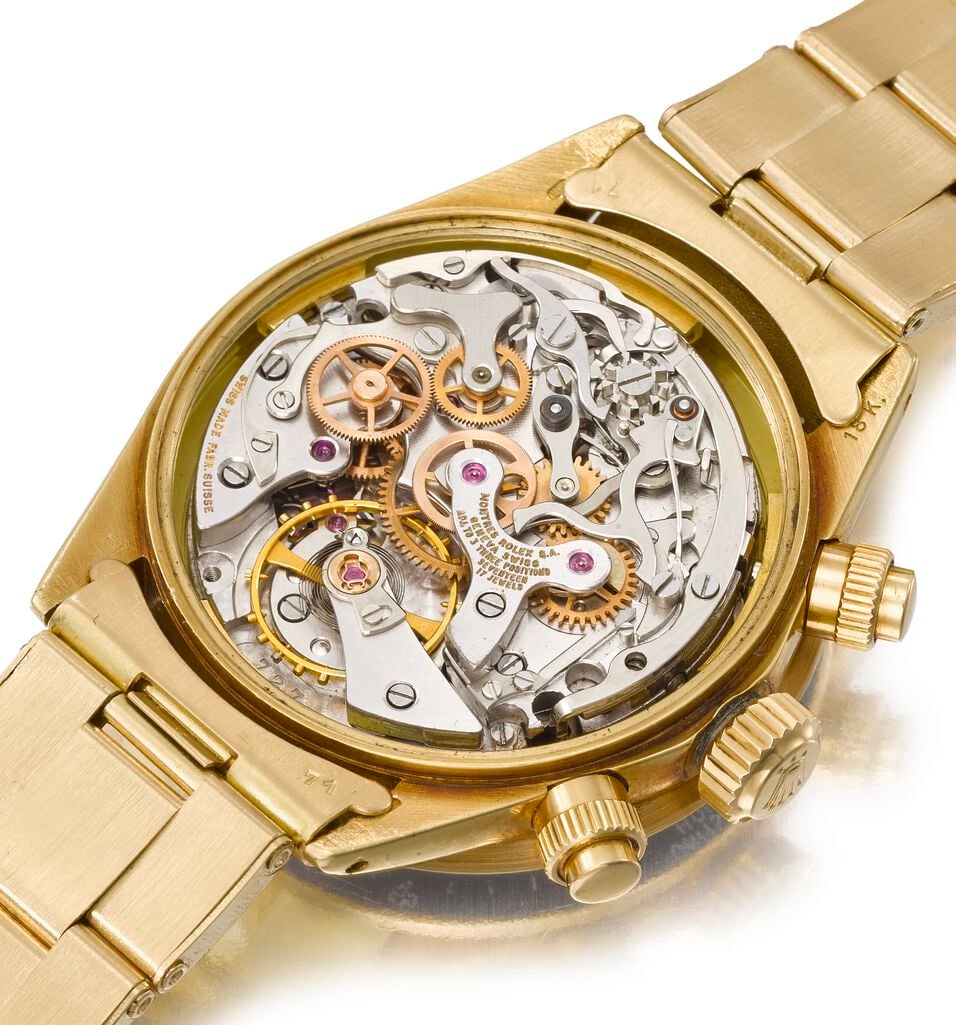 Rolex Daytona Gold 6263 Paul Newman Oyster Lemon Watch