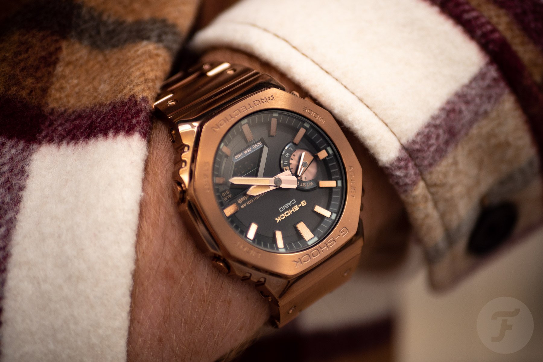 F Hands On With The Full Metal "CasiOak" Watches