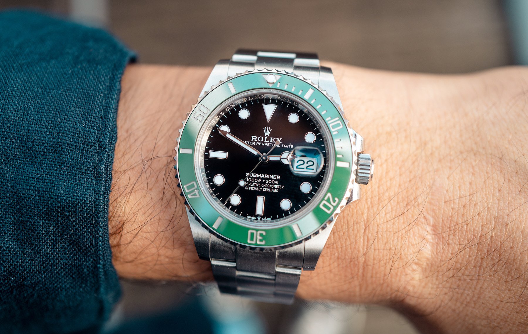 Rolex Submariner Date The Hulk Green Dial & Green Bezel 116610LV | Da Vinci Fine Jewelry, Inc.