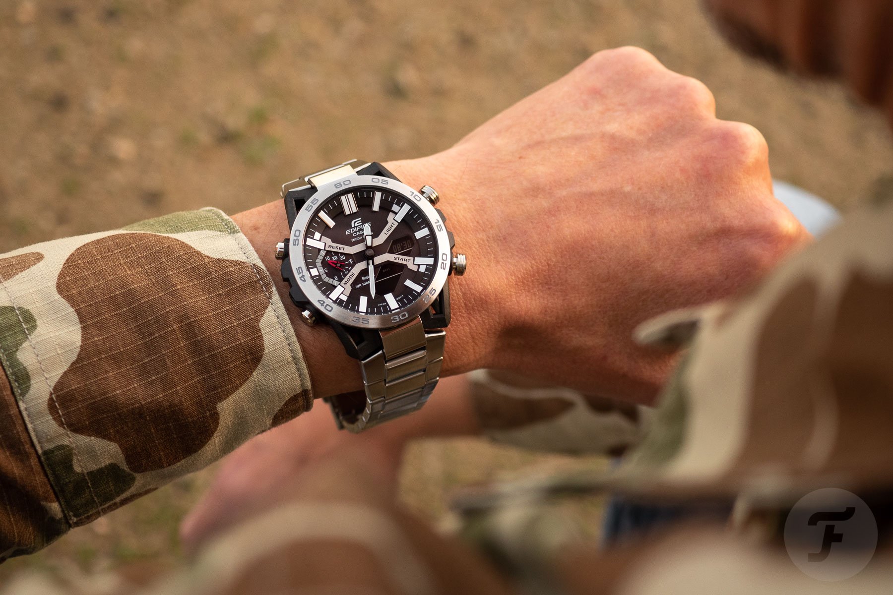 Casio edifice hotsell 24 hour hand