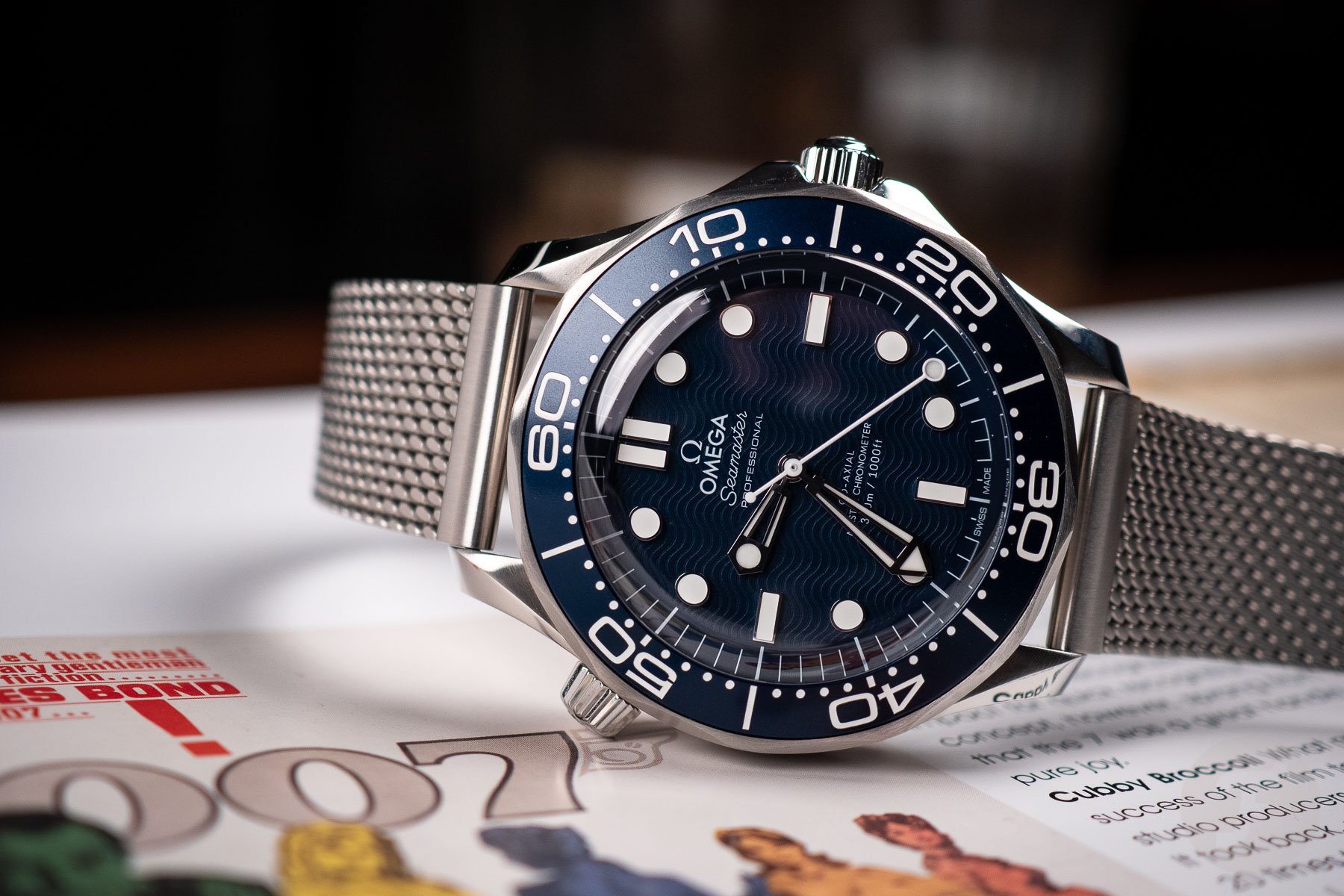 Green Omega Seamaster Diver 300m Professional Video Review