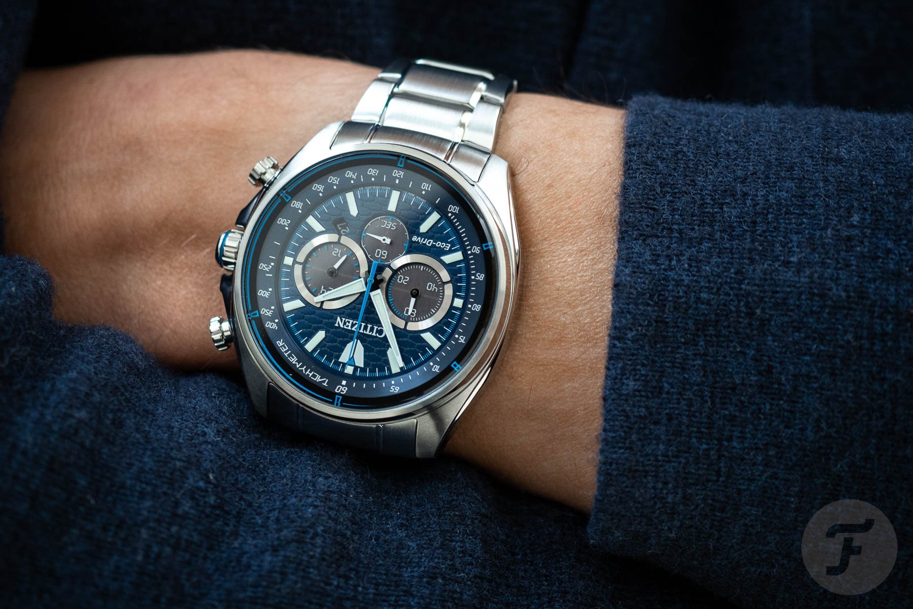 F】 The Entry-Level Citizen CA4560-81L Eco-Drive Chronograph