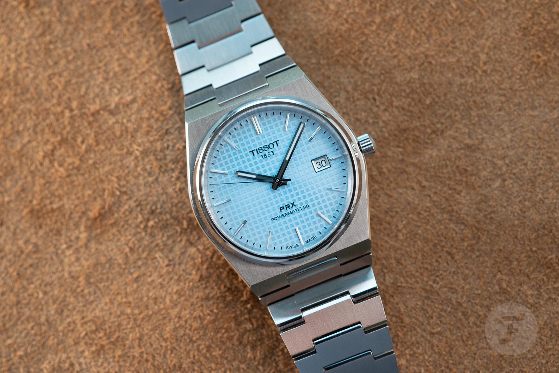 Hands-On With The Ultra-Cool Ice-Blue Tissot PRX Powermatic 80