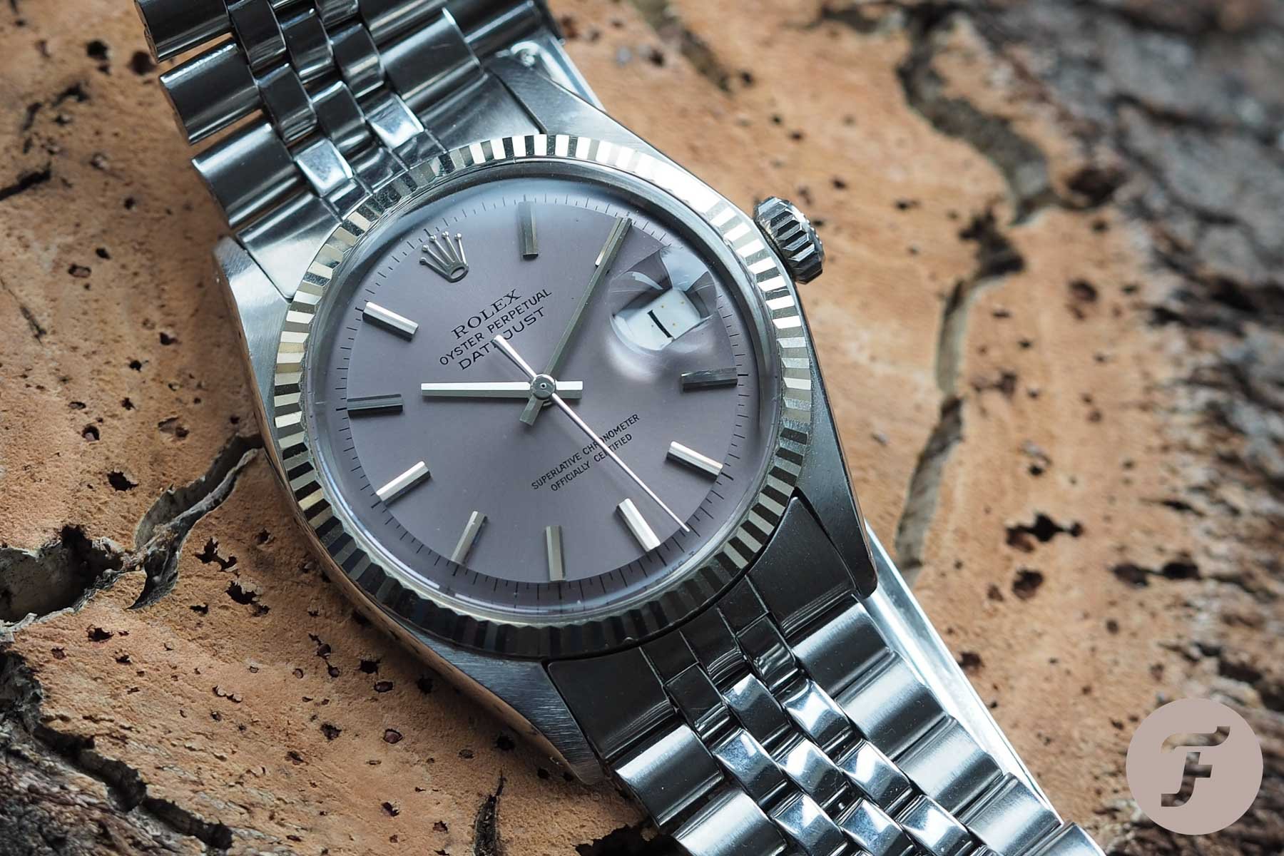 Rolex Datejust 1601 Lavender 8 vintage watches