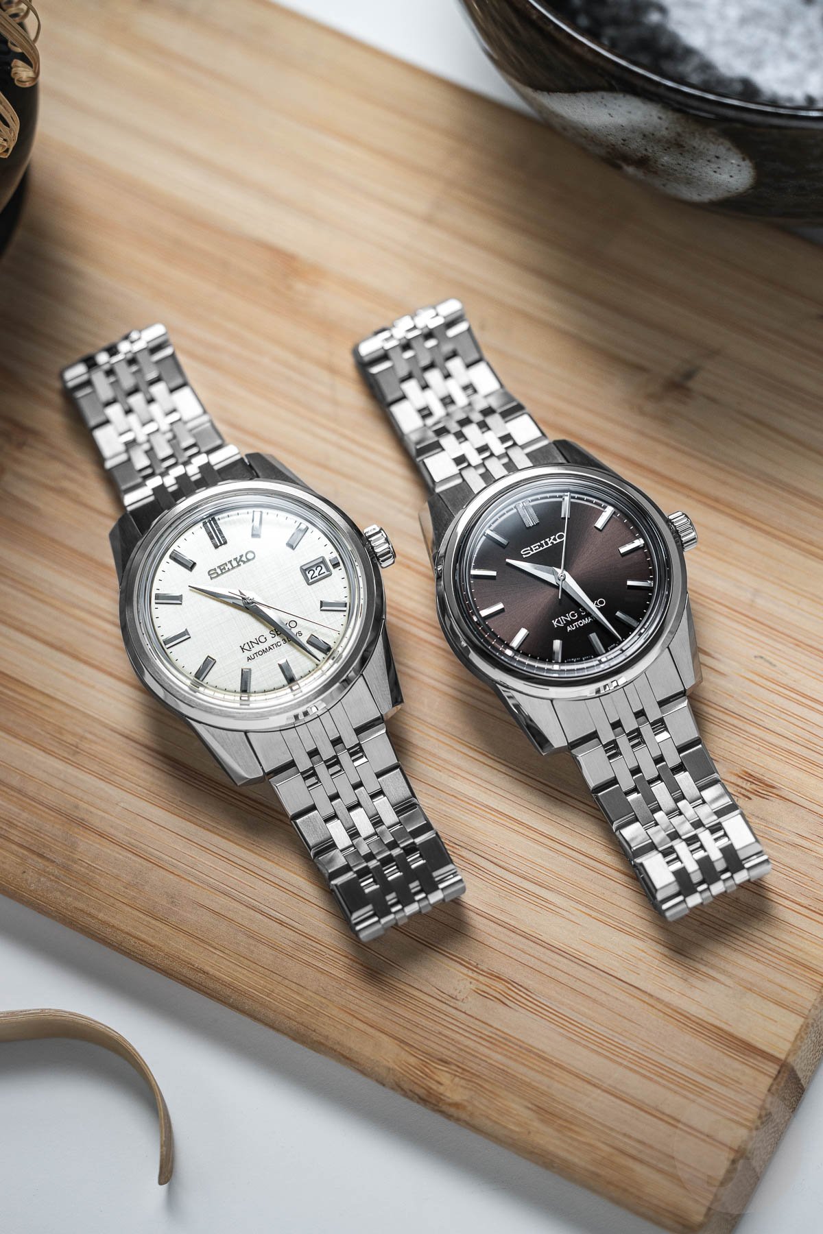 F】 Comparing The 37mm and 39mm King Seiko Models