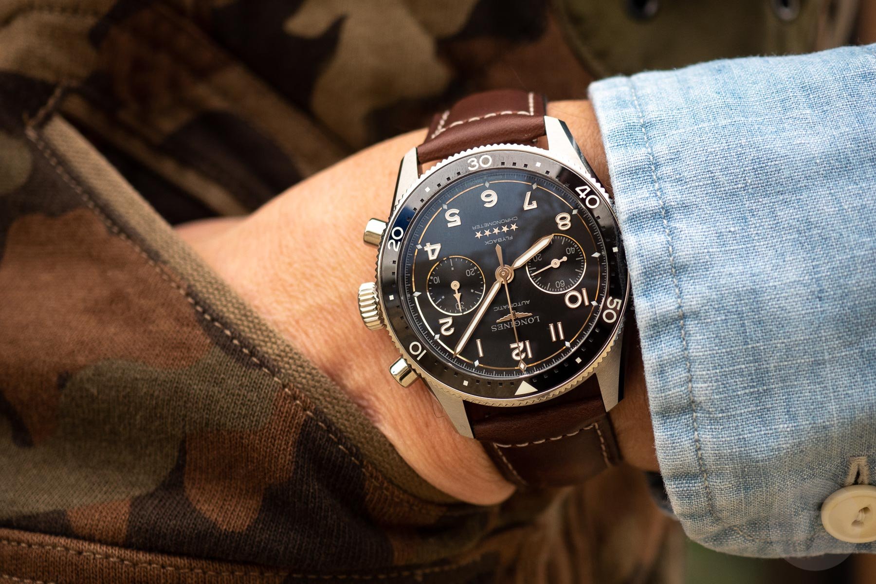 【F】 Hands-On With The New Longines Spirit Flyback