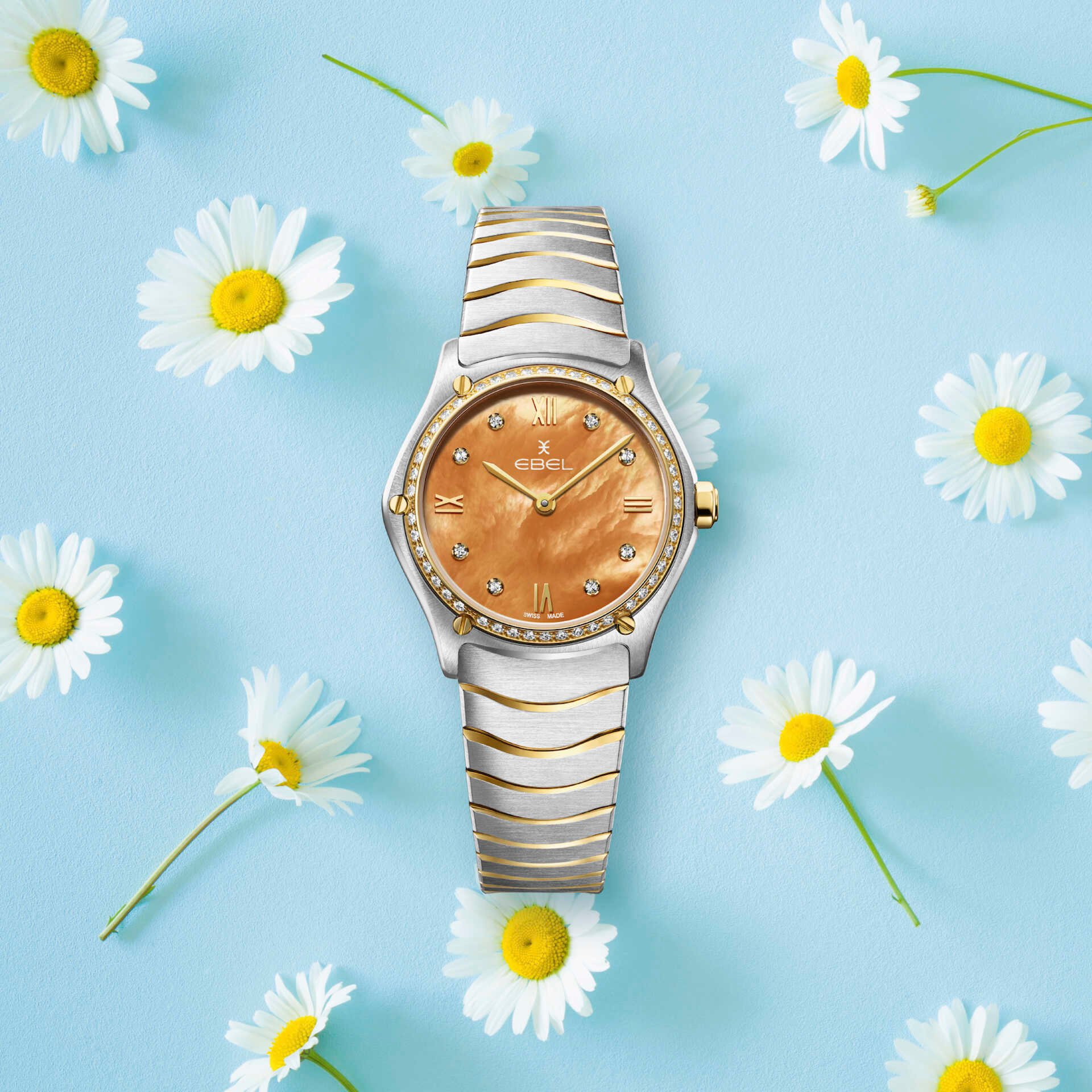 最終お値下　EBEL レディース 純正コマ３付　gold とss コンビ F】 Ebel Introduces Three New Sport Classic Lady Models
