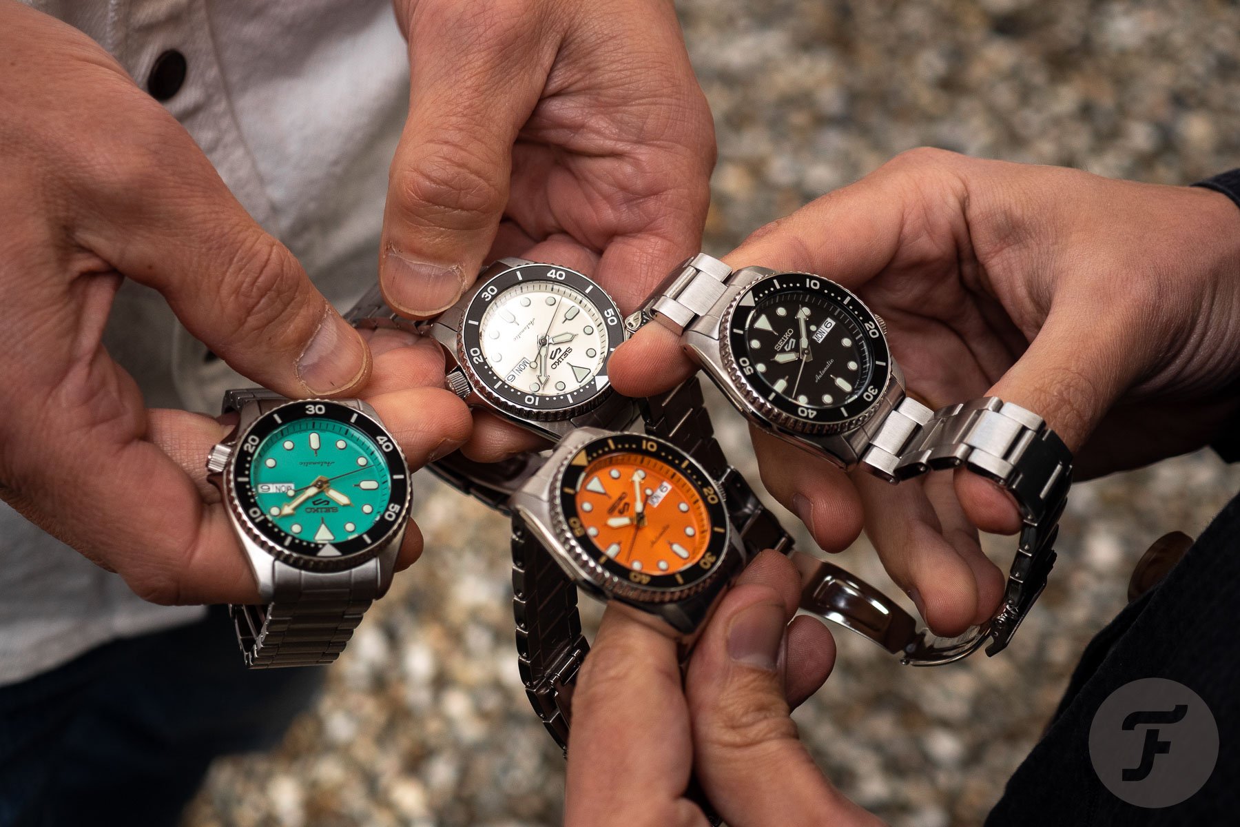 Introducing: The New 38mm Seiko 5 Sports SRPK29, SRPK31, SRPK33