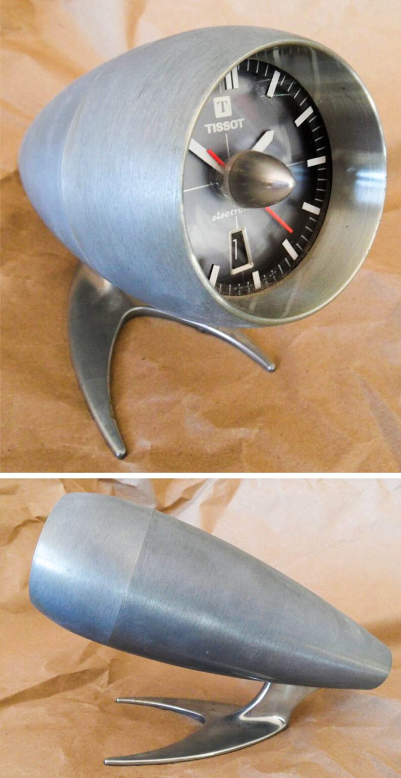 【F】 Dear Tissot, Bring Back The Jet-Turbine-Inspired Desk Clock