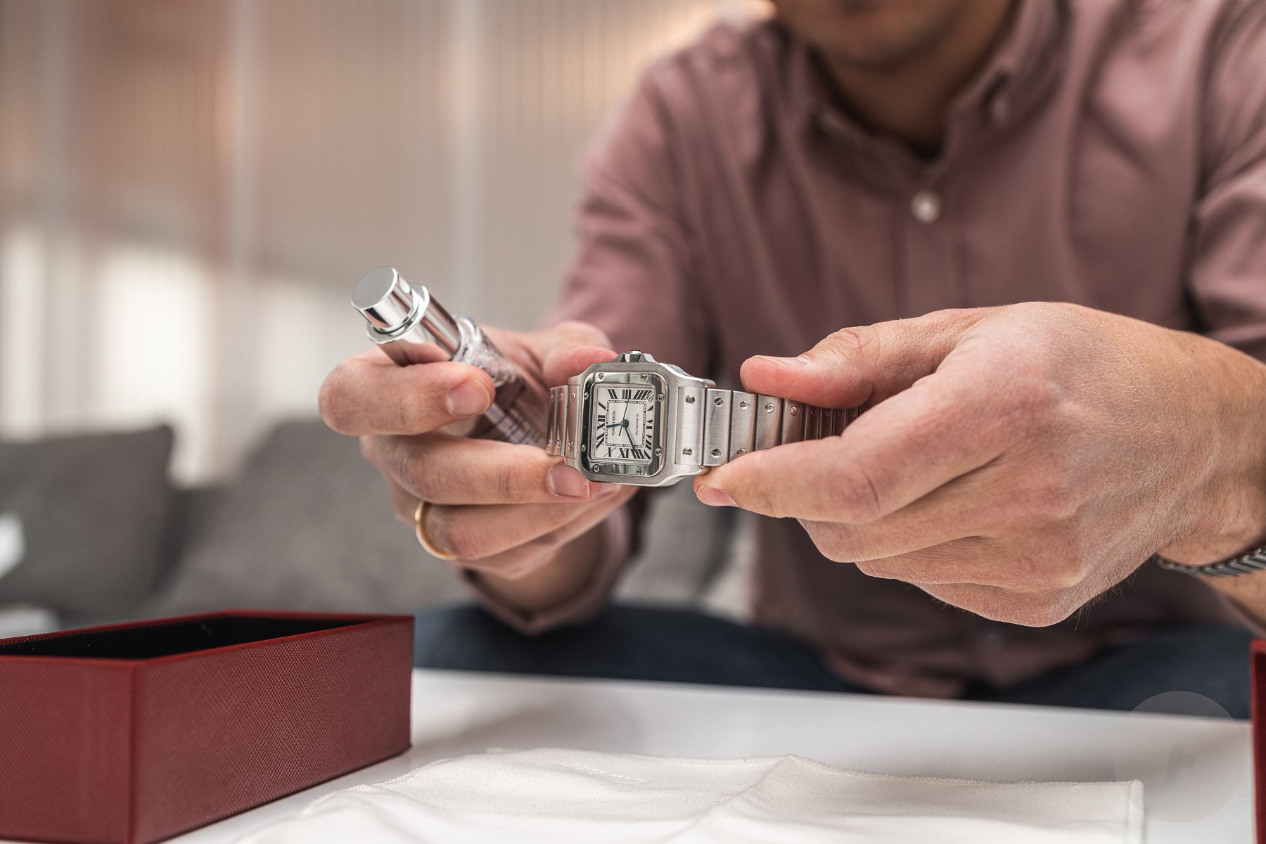 Cartier Cleaning Polishing Kit for Metal Bracelet Watch