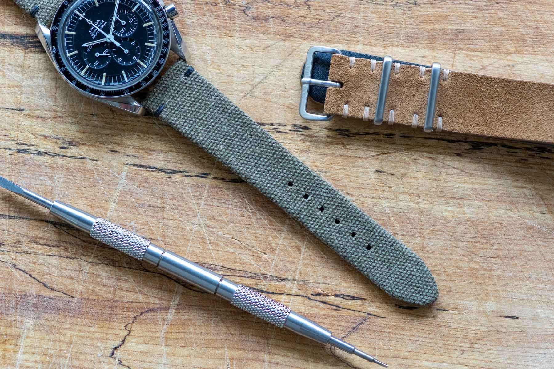 VEBLENIST Canvas Watch Strap