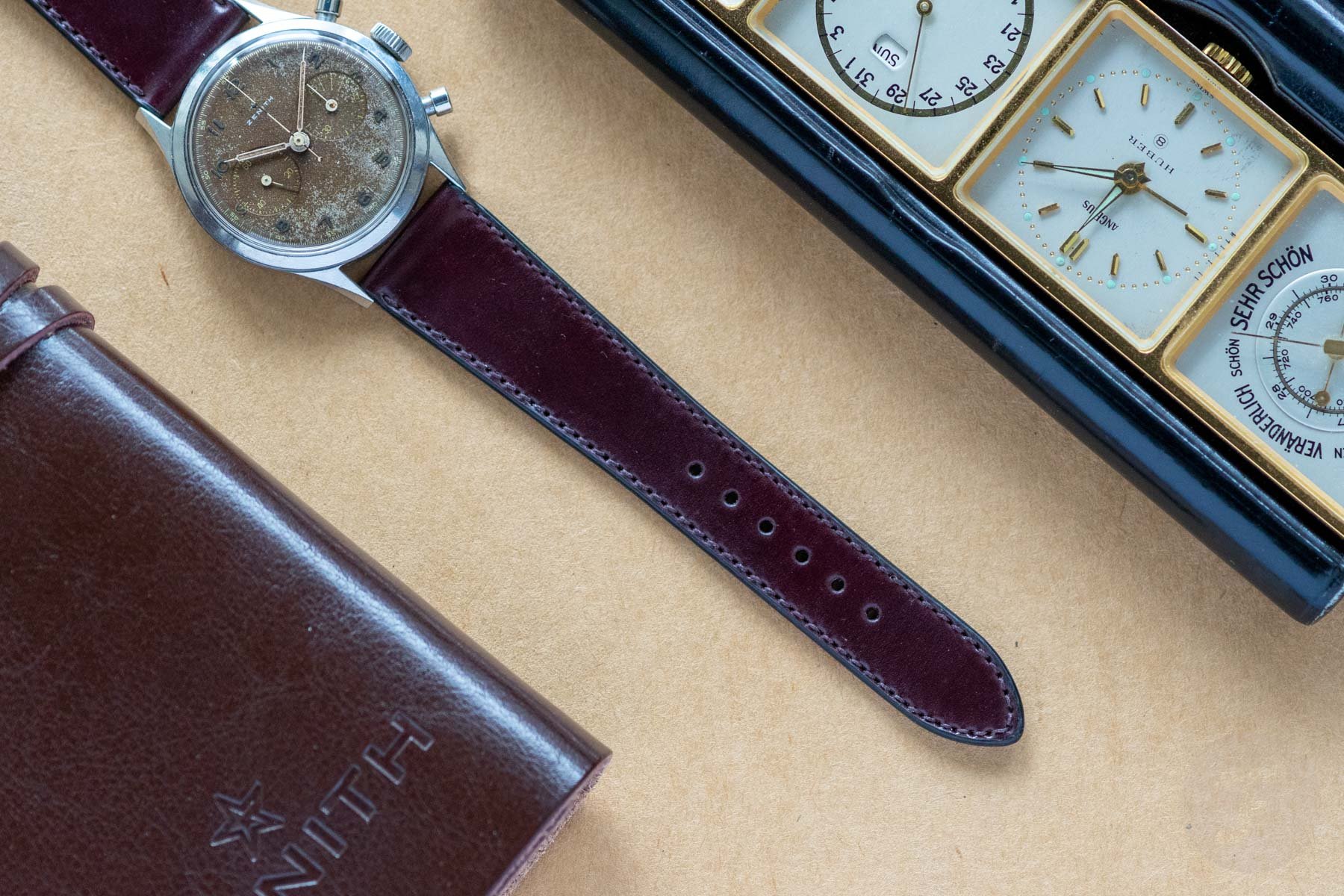 VEBLENIST, Leather & Canvas Watch Straps