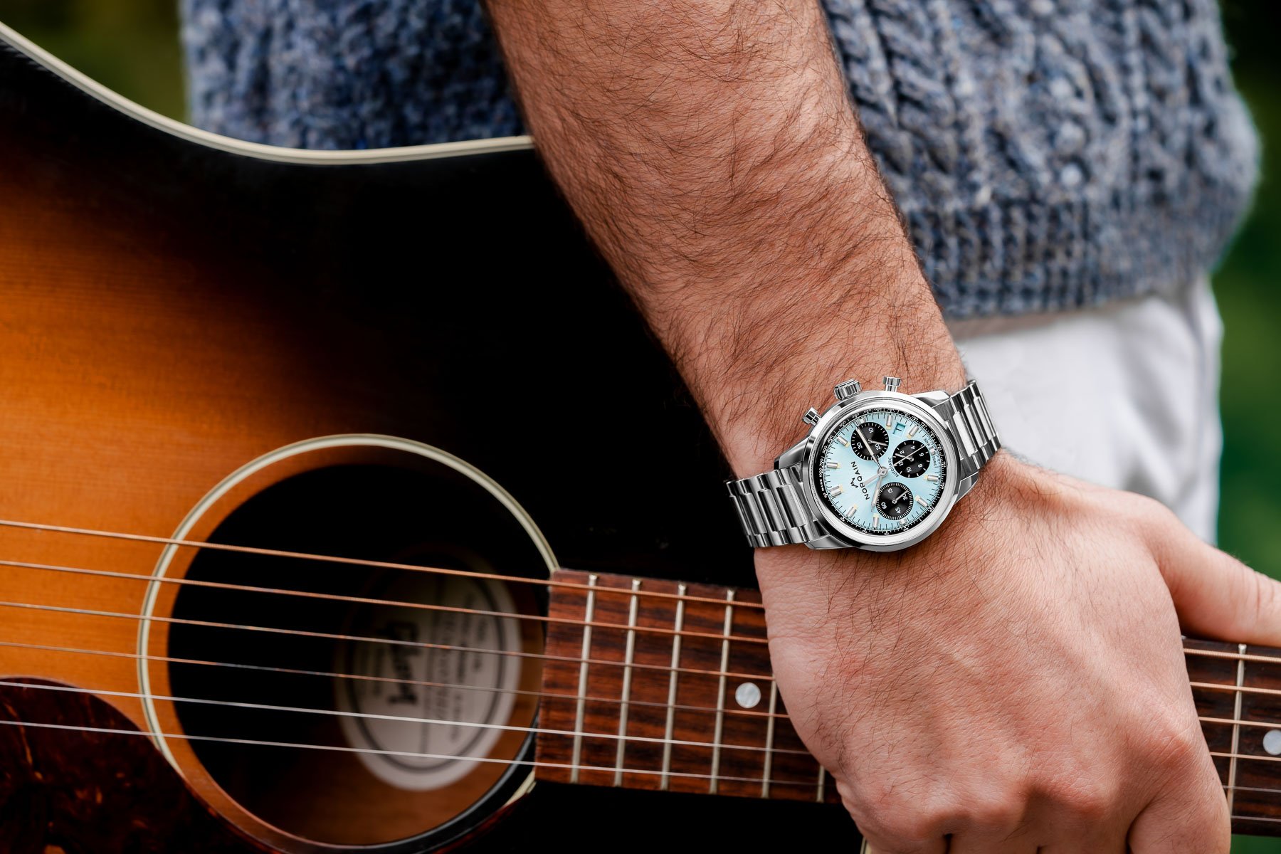 Norqain Freedom 60 Chrono 40mm Ice Blue Limited Edition