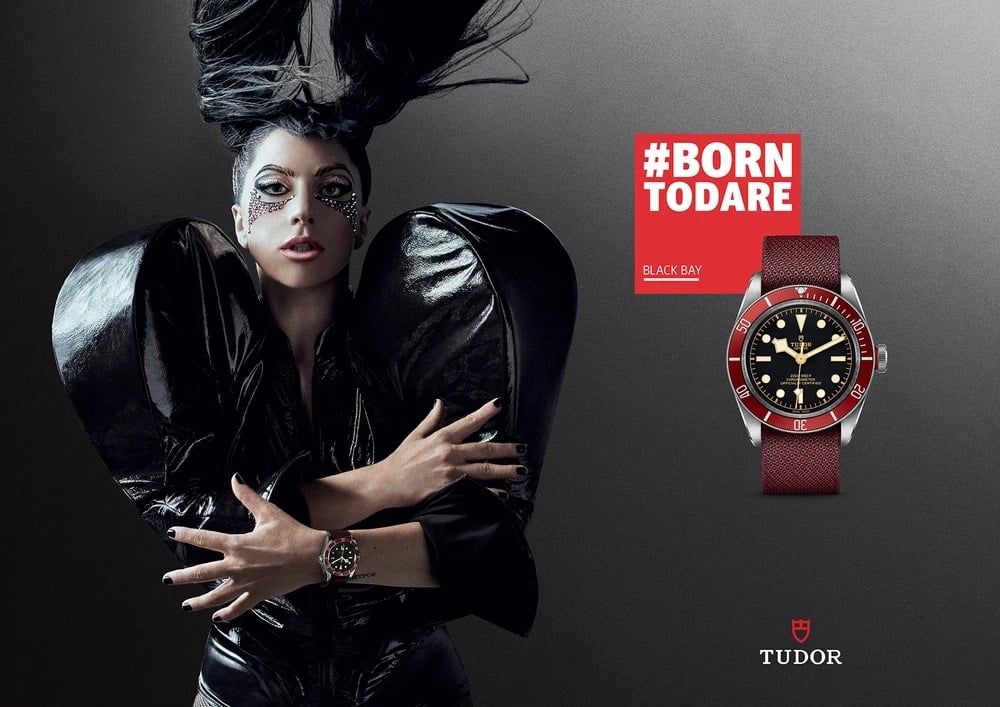brand ambassadors Tudor Lady Gaga