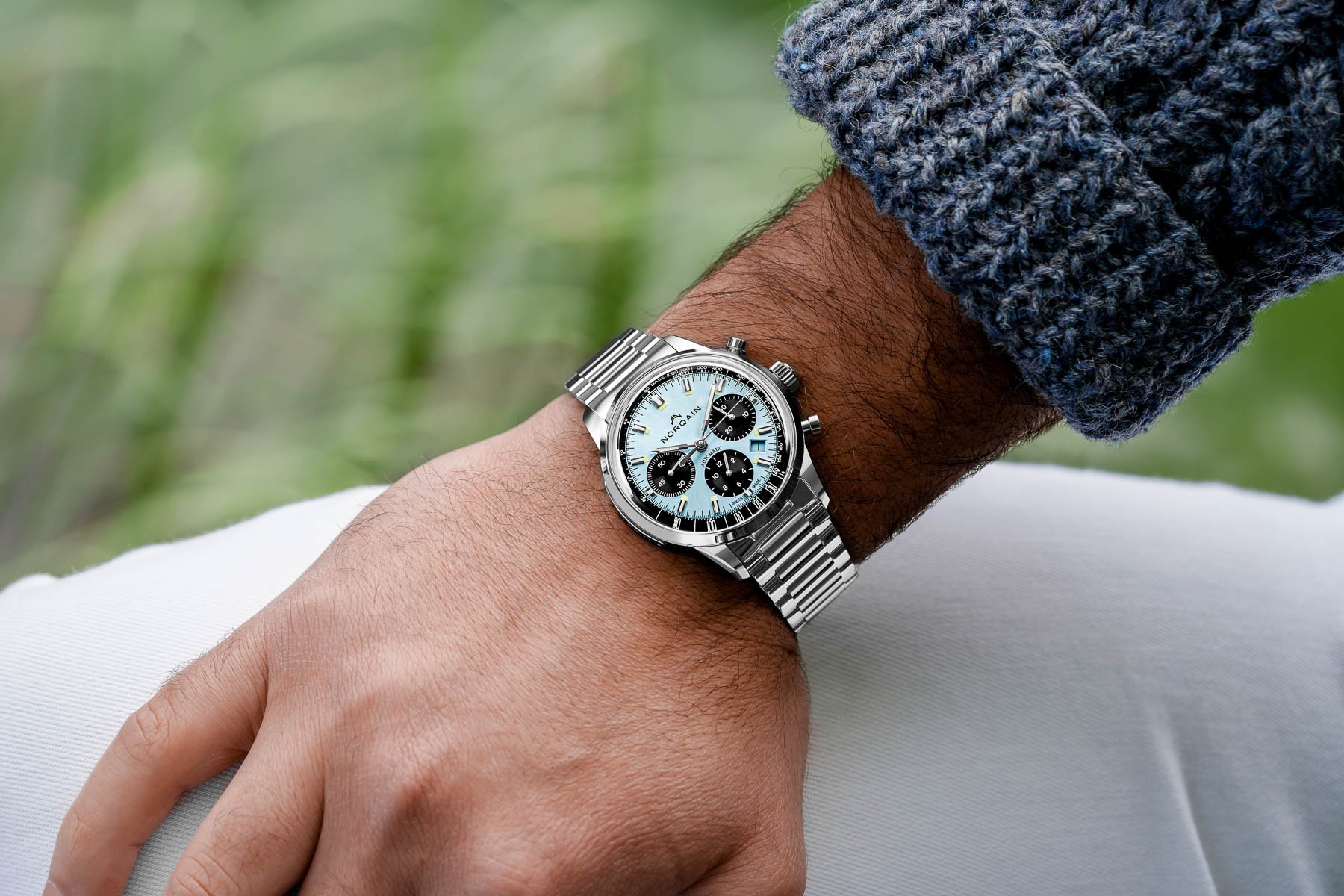 Norqain Freedom 60 Chrono 40mm Ice Blue