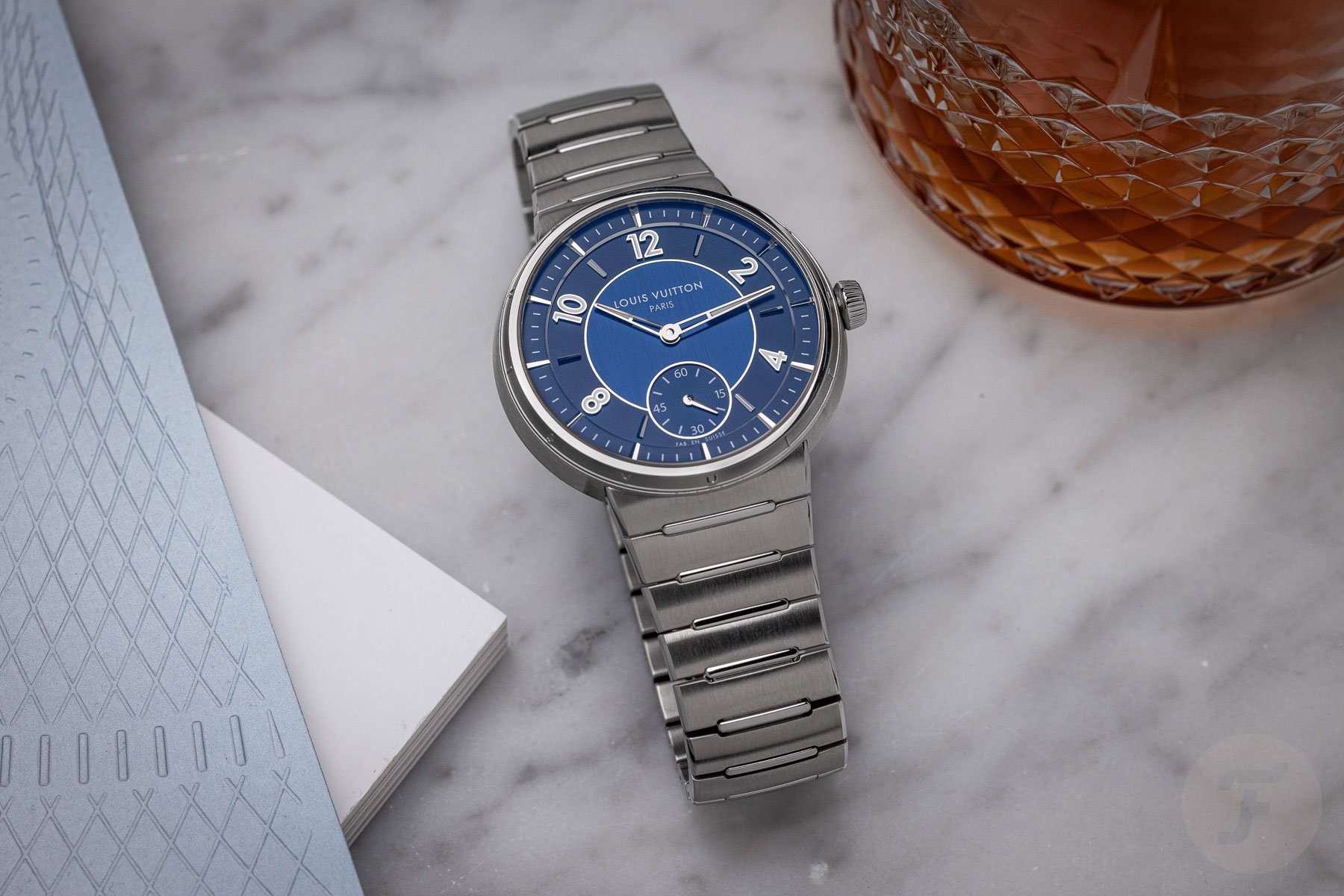 Louis Vuitton] New Tambour with steel bracelet : r/Watches