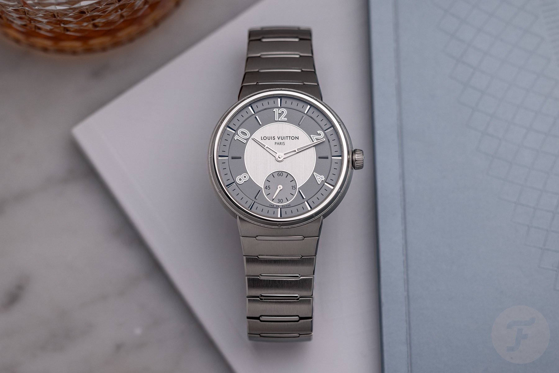 F】 Introducing: Louis Vuitton's New Tambour In Steel