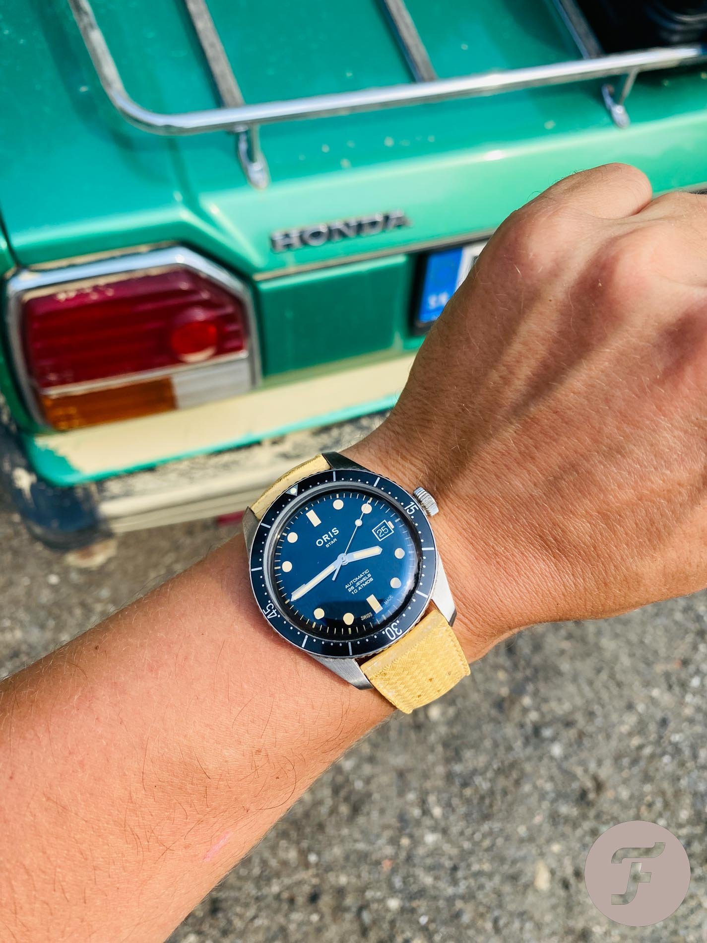 Rallying A Classic Car With The Fratello × Oris Divers Sixty-Five