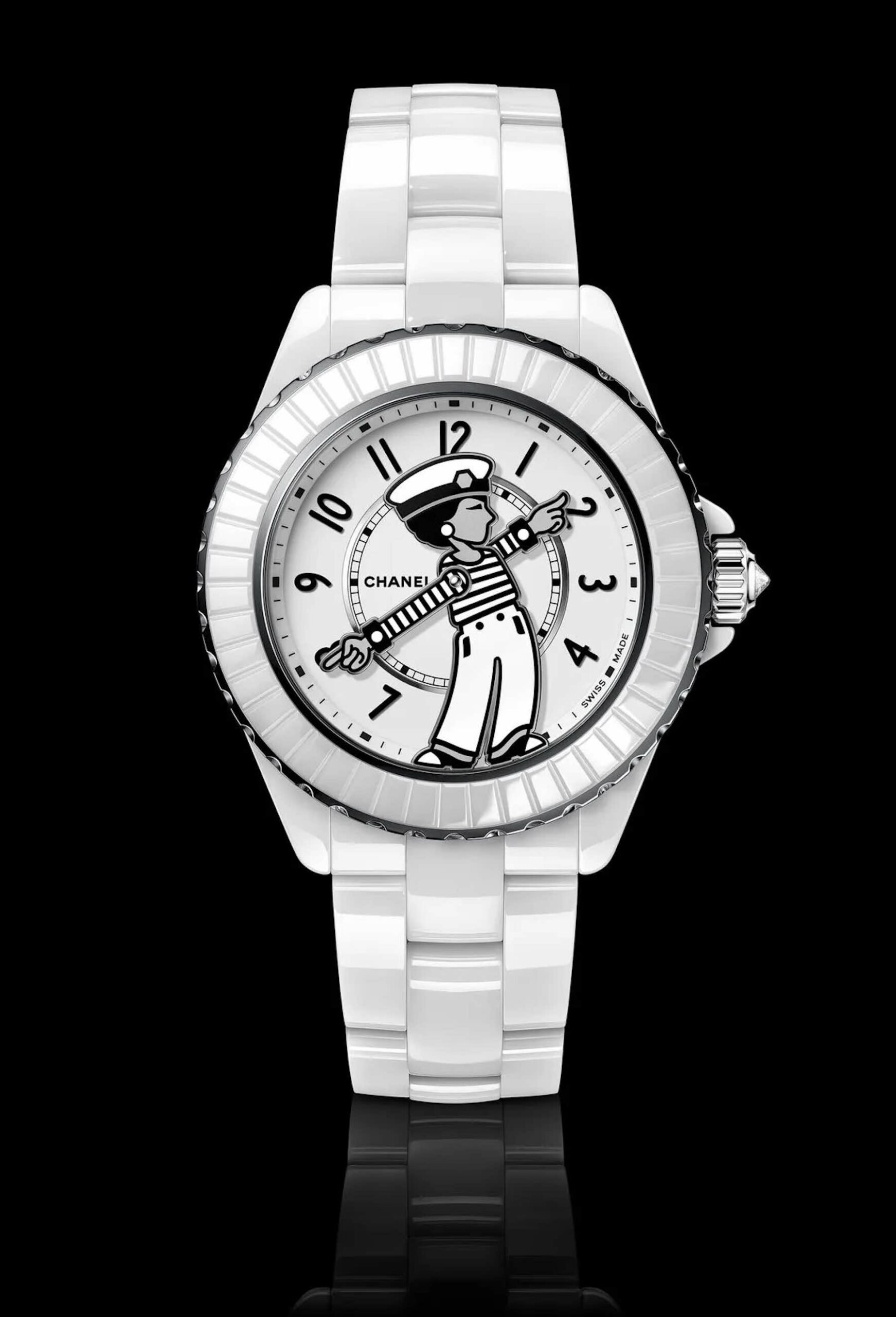 Chanel Mademoiselle J12 La Pausa Automatic Wristwatch