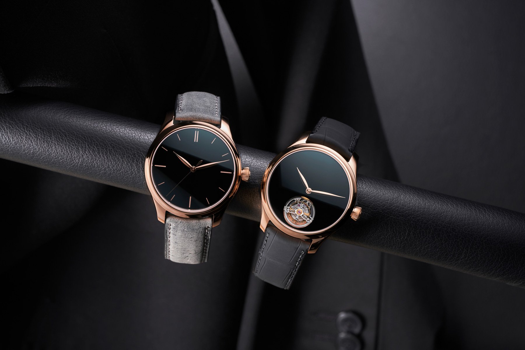 H. Moser & Cie. Unveils Two New Endeavour Vantablack Models ? The Dark Side Looks Tempting All Over Again